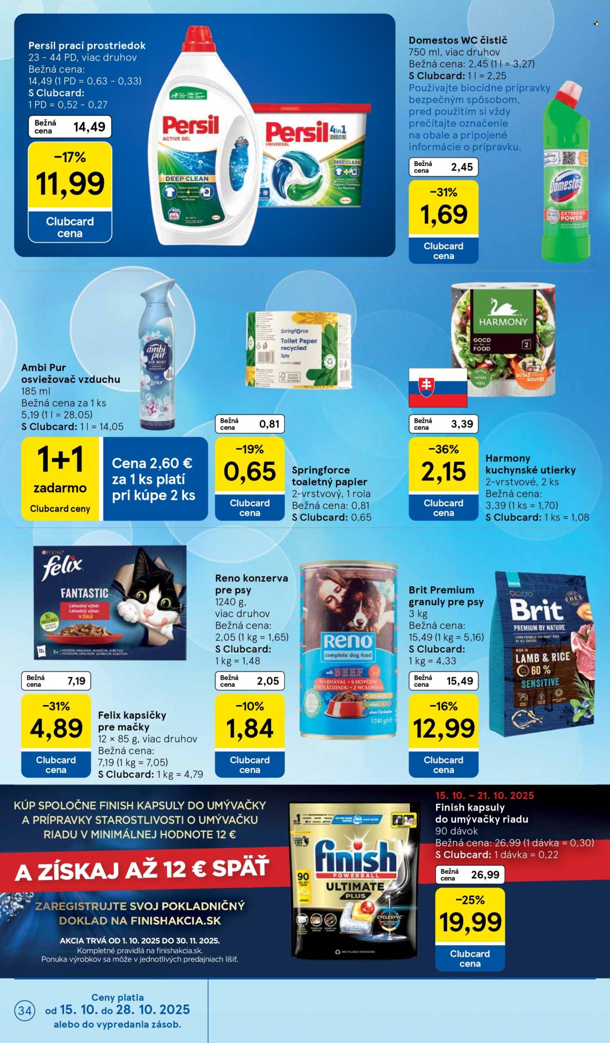 Leták TESCO - 15.10.2025 - 21.10.2025. Strana 34