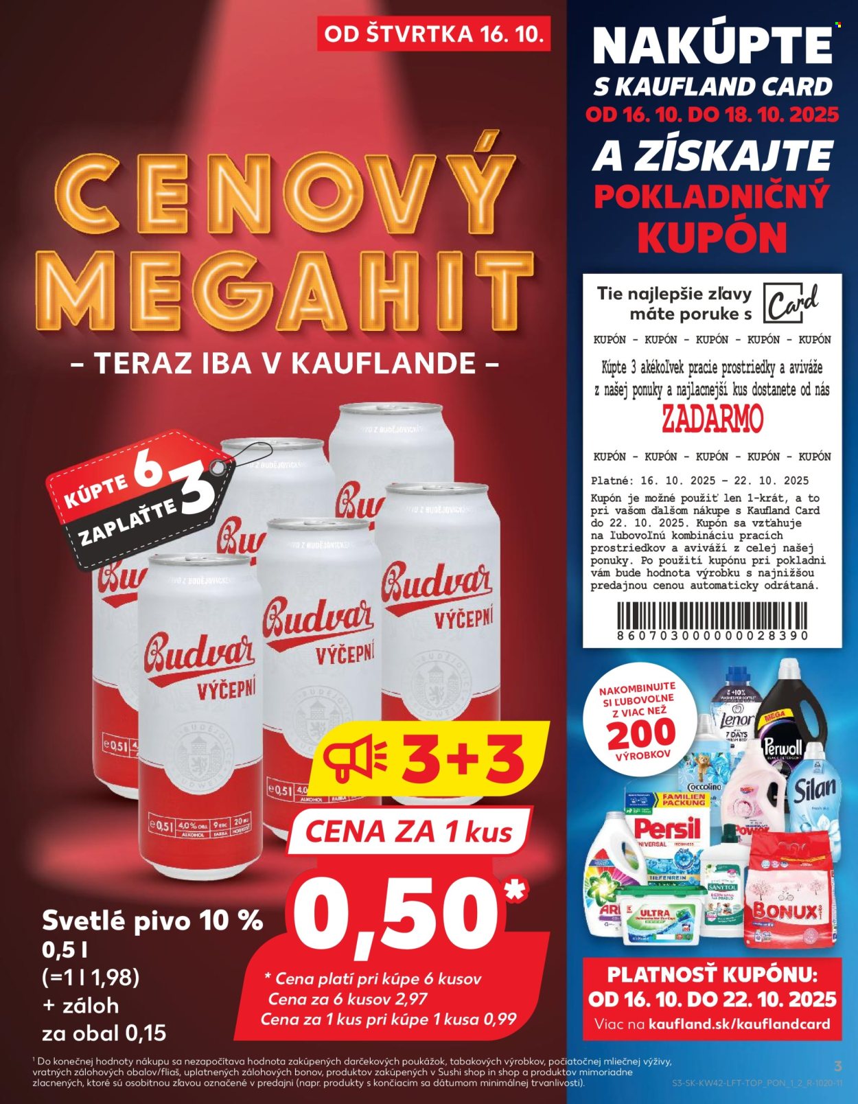 Leták Kaufland - 16.10.2025 - 22.10.2025. Strana 3