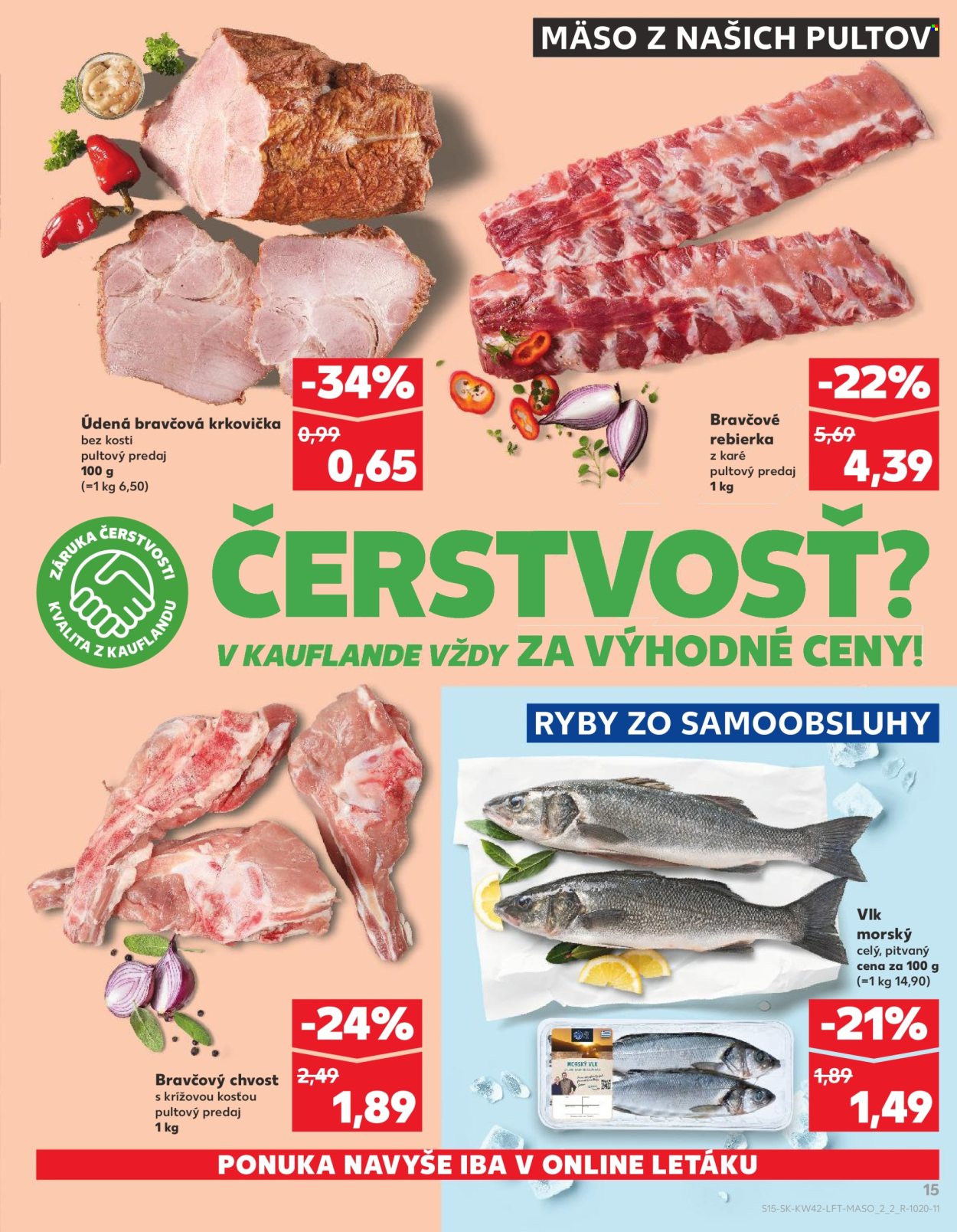 Leták Kaufland - 16.10.2025 - 22.10.2025. Strana 15