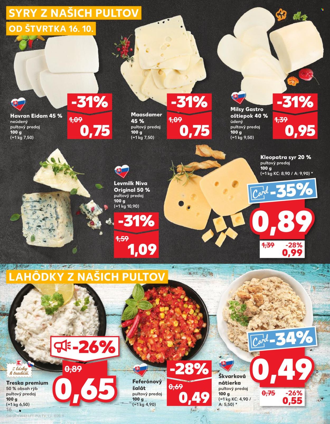 Leták Kaufland - 16.10.2025 - 22.10.2025. Strana 16