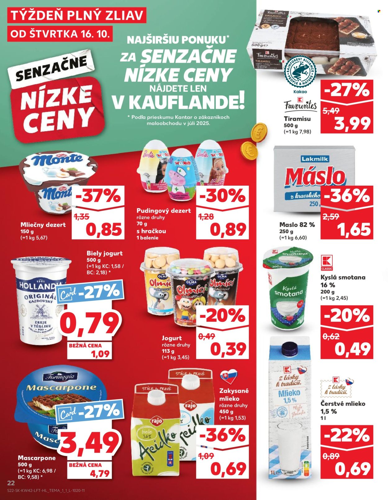Leták Kaufland - 16.10.2025 - 22.10.2025. Strana 22