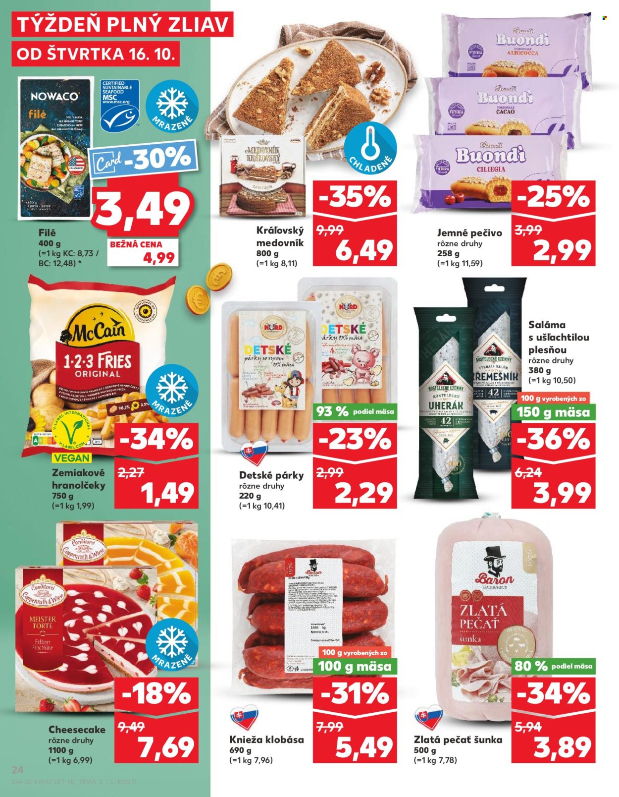 Leták Kaufland - 16.10.2025 - 22.10.2025. Strana 24