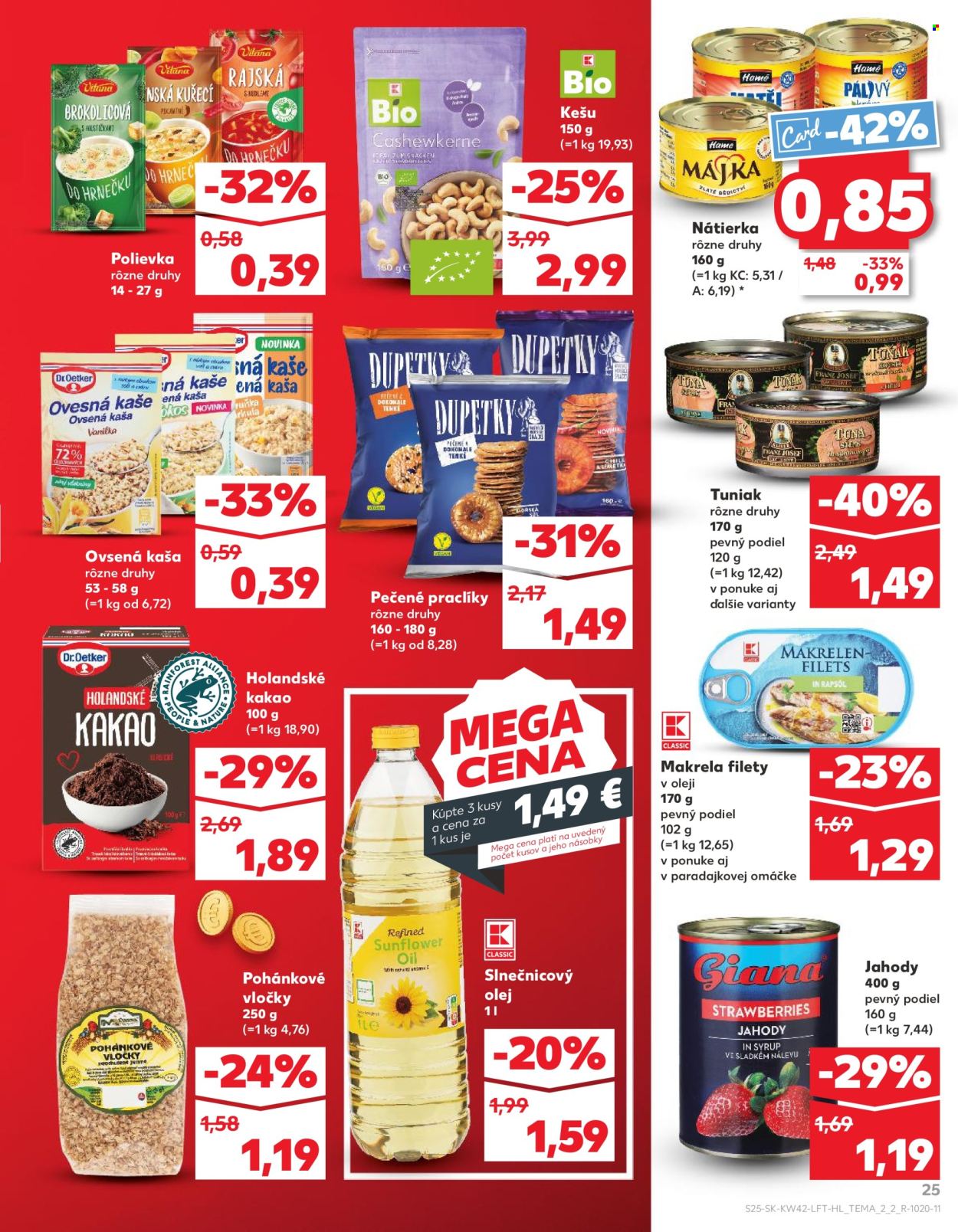Leták Kaufland - 16.10.2025 - 22.10.2025. Strana 25