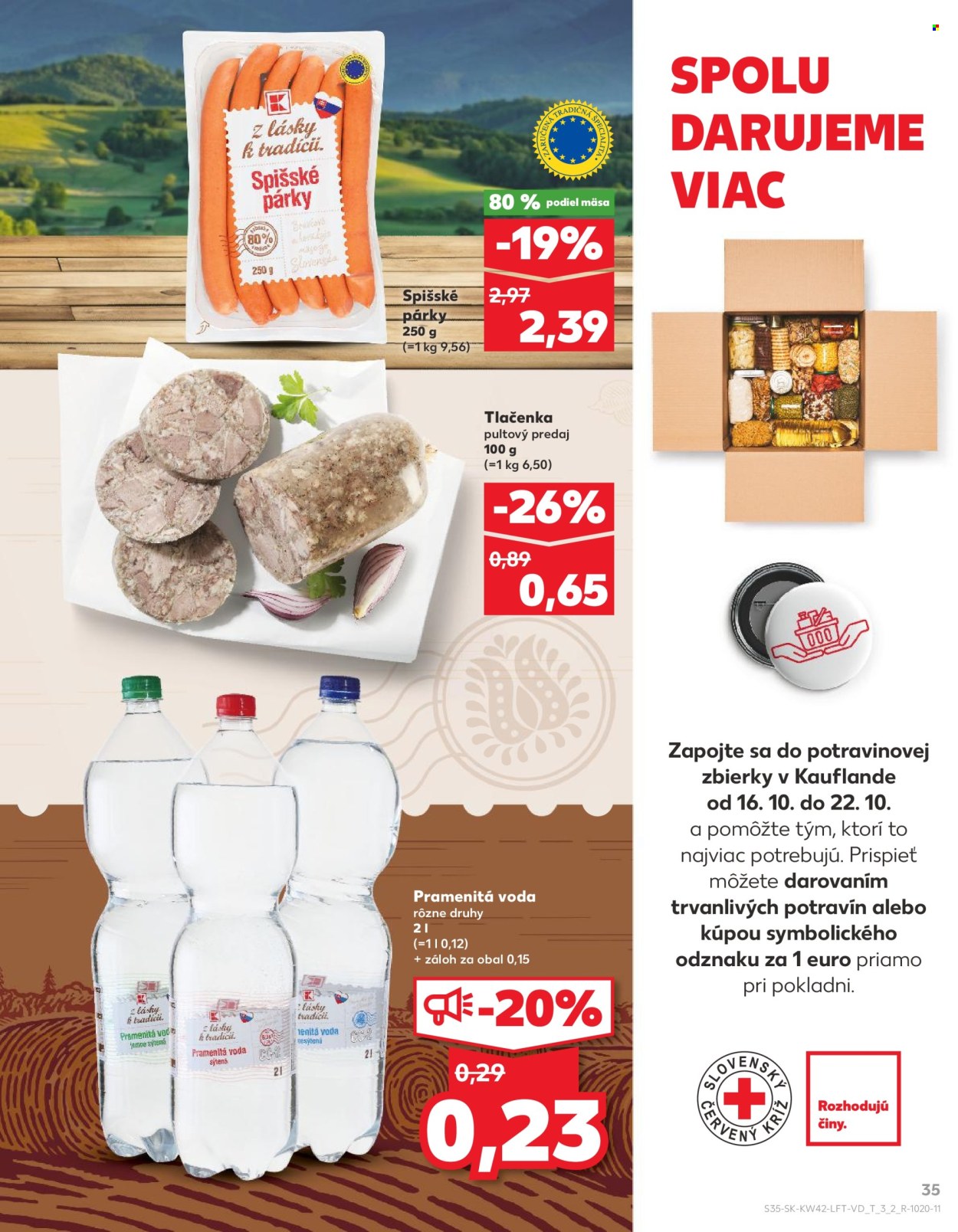 Leták Kaufland - 16.10.2025 - 22.10.2025. Strana 35