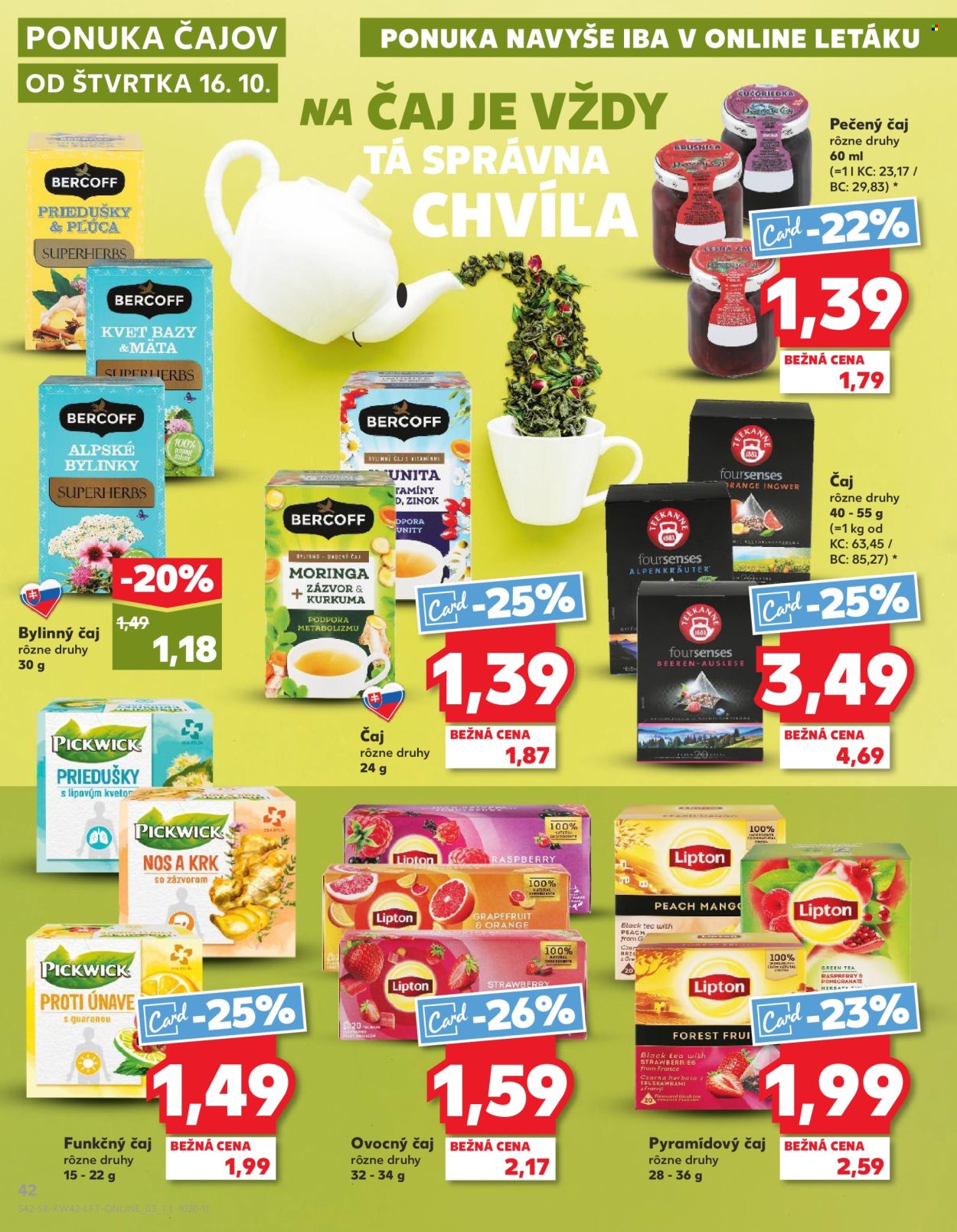 Leták Kaufland - 16.10.2025 - 22.10.2025. Strana 42