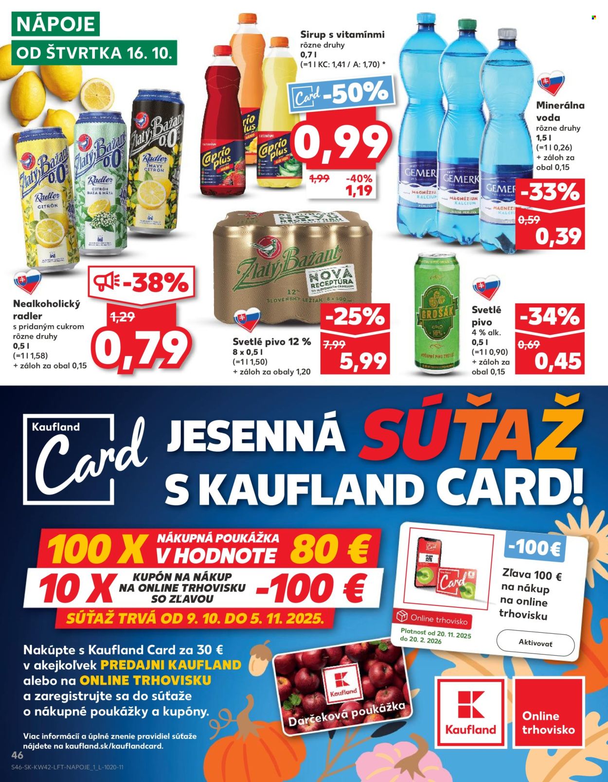 Leták Kaufland - 16.10.2025 - 22.10.2025. Strana 46