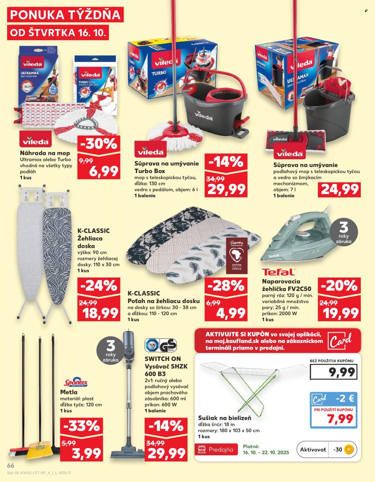 Leták Kaufland - 16.10.2025 - 22.10.2025. Strana 66
