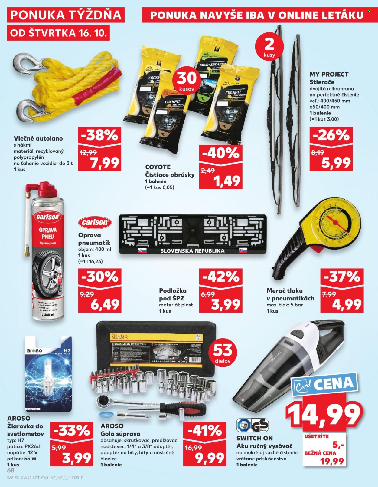 Leták Kaufland - 16.10.2025 - 22.10.2025. Strana 68