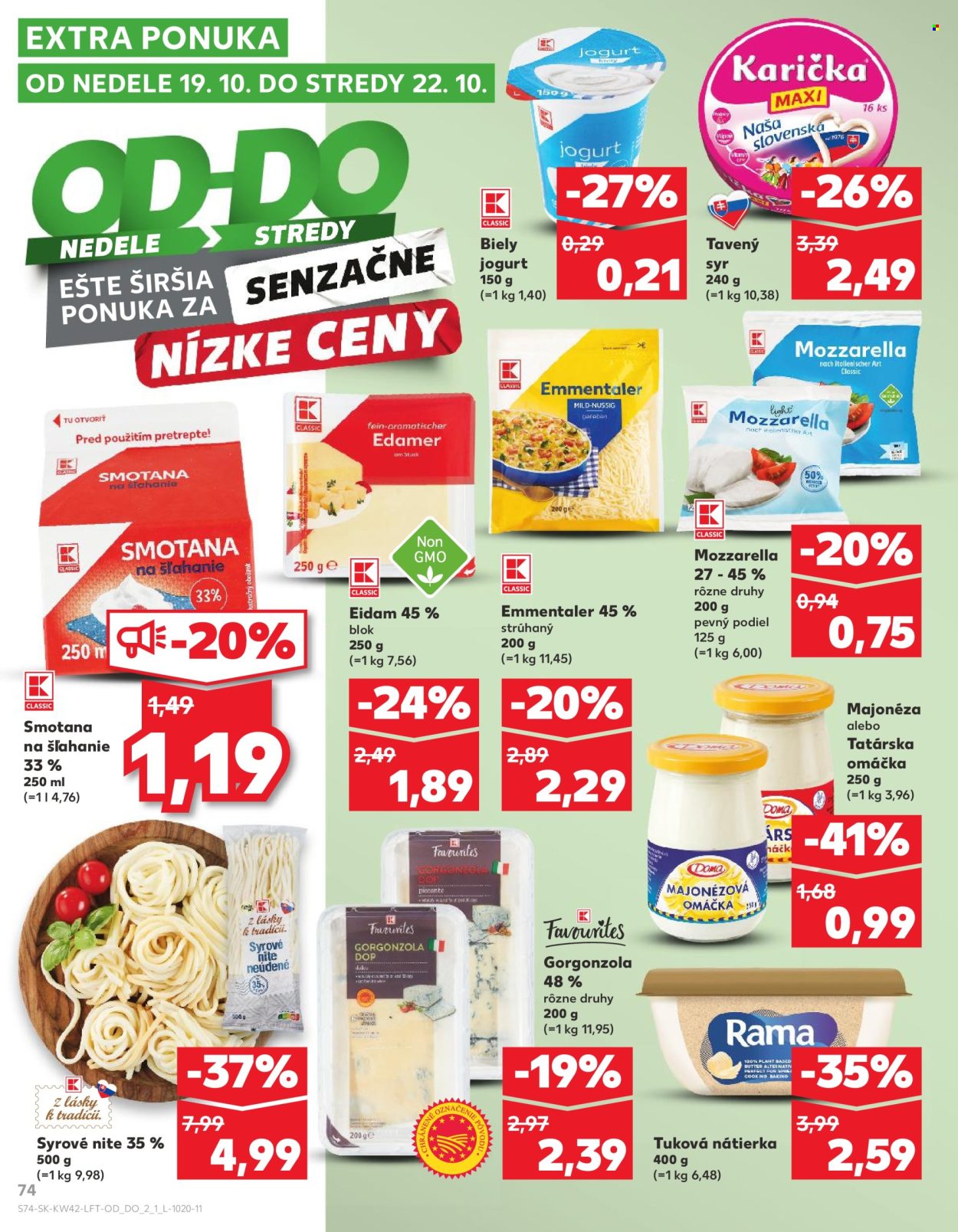 Leták Kaufland - 16.10.2025 - 22.10.2025. Strana 74