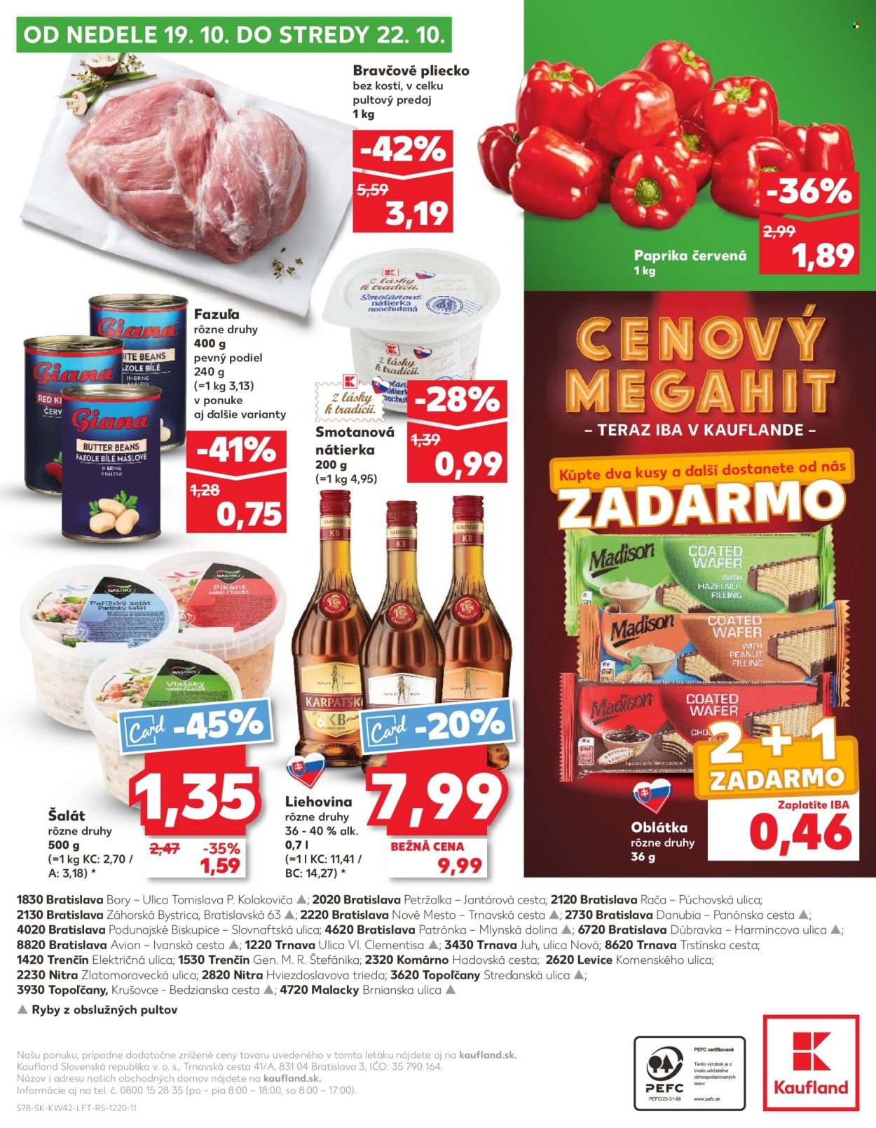 Leták Kaufland - 16.10.2025 - 22.10.2025. Strana 78