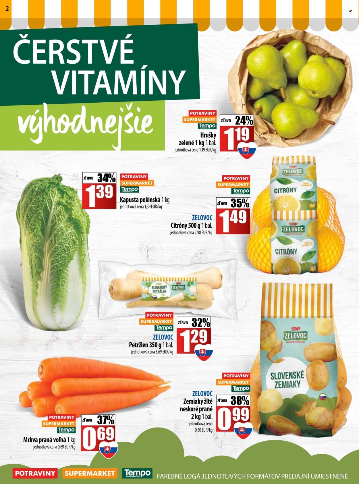 Leták COOP Jednota - 16.10.2025 - 22.10.2025. Strana 2