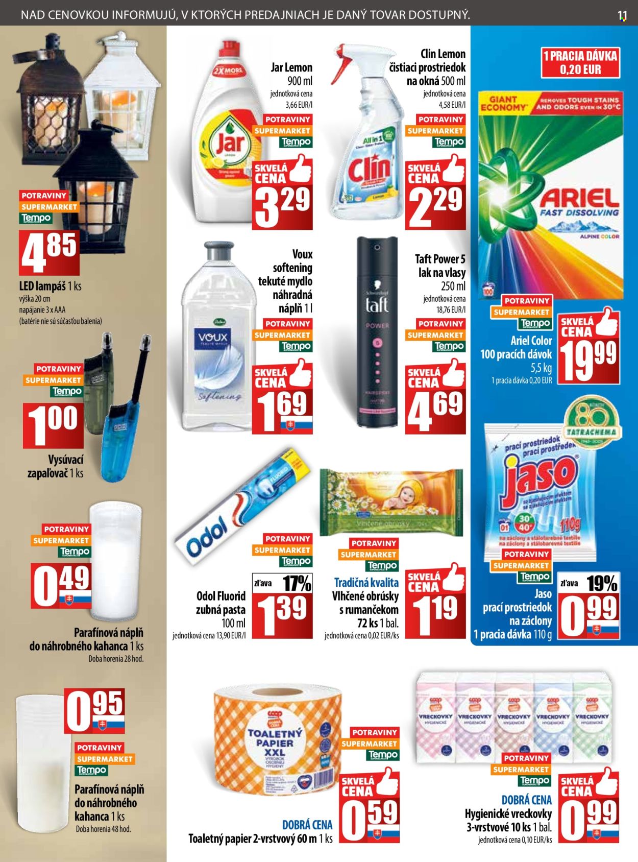 Leták COOP Jednota - 16.10.2025 - 22.10.2025. Strana 11