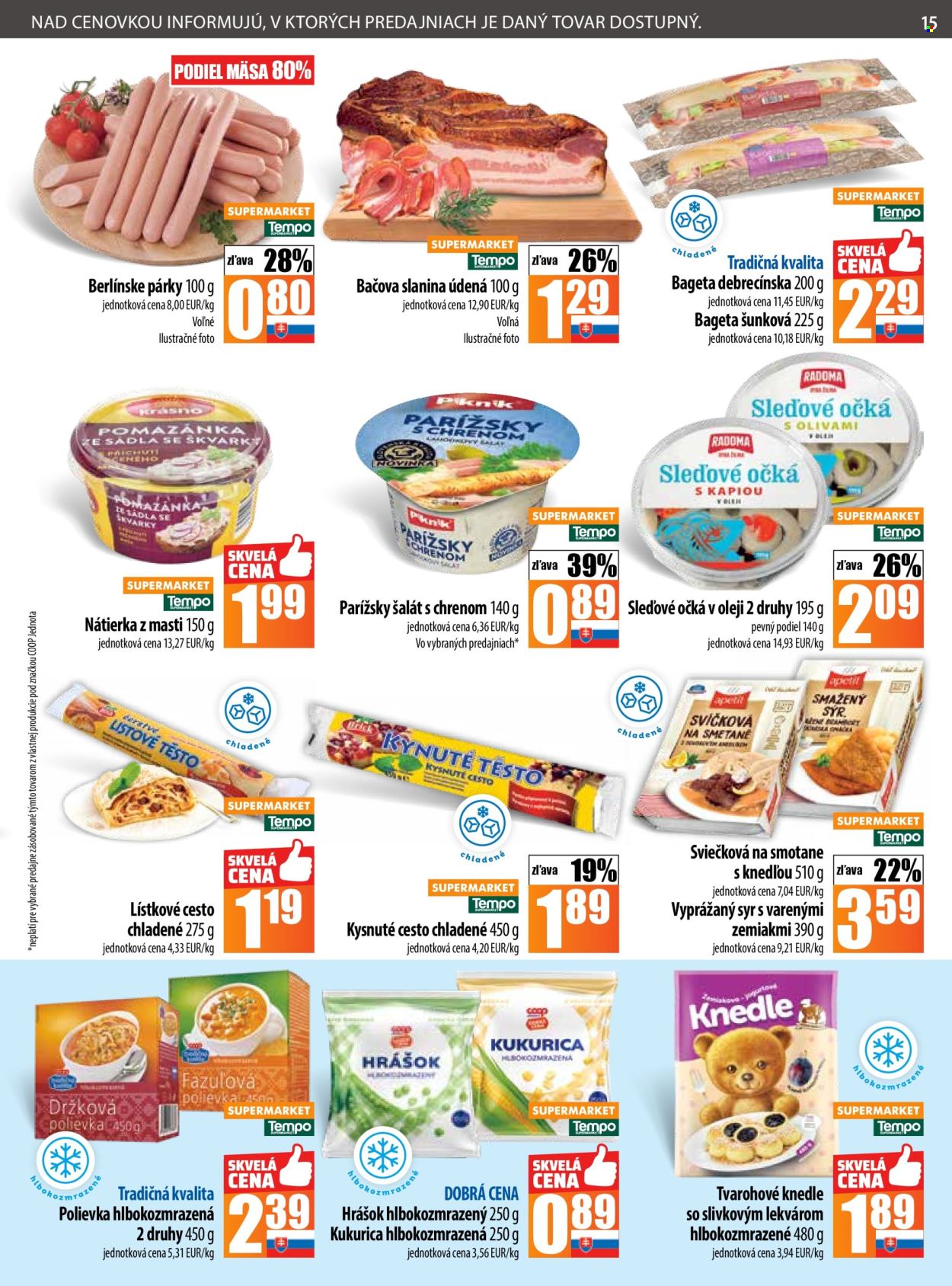Leták COOP Jednota - 16.10.2025 - 22.10.2025. Strana 15
