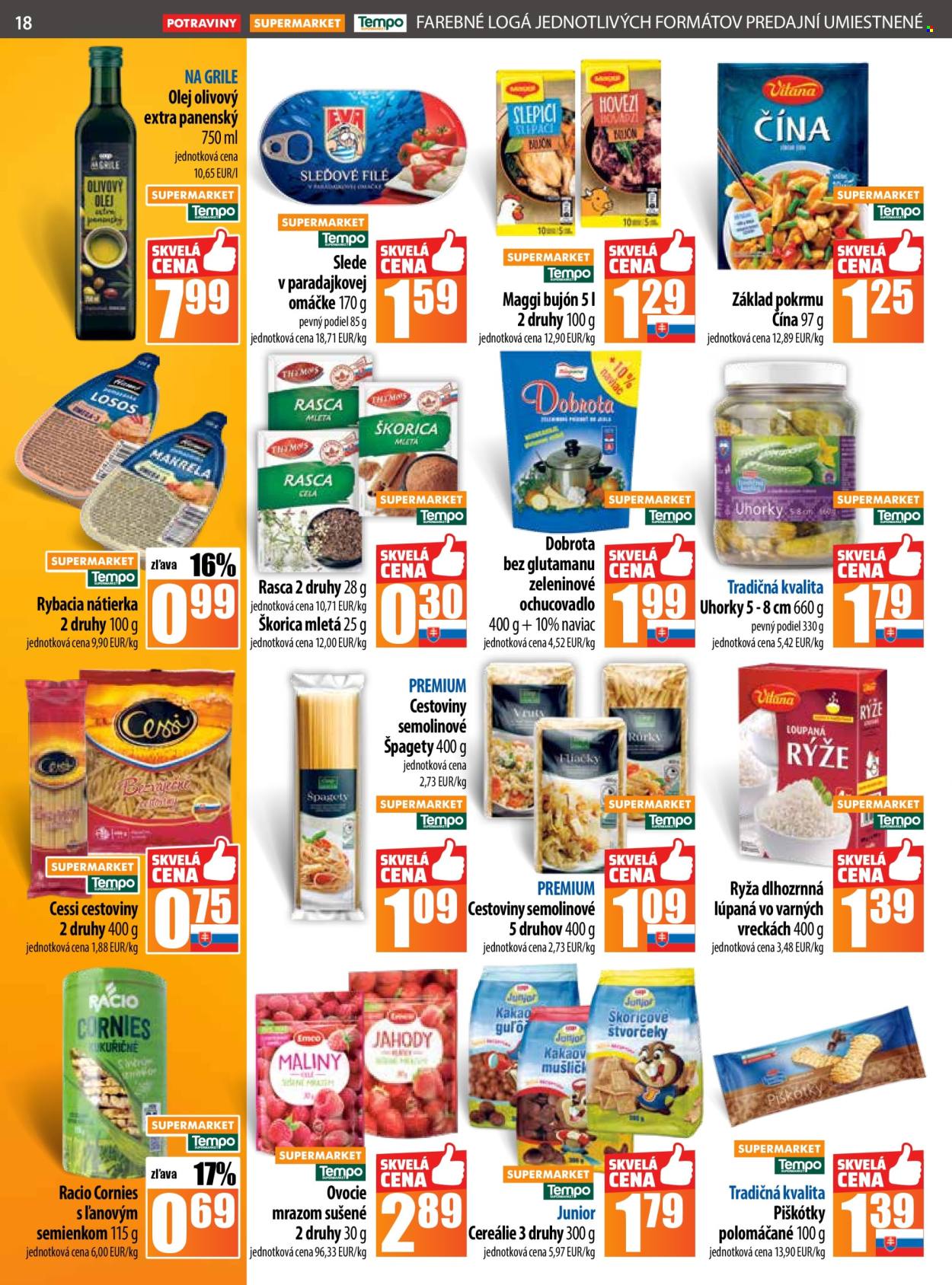 Leták COOP Jednota - 16.10.2025 - 22.10.2025. Strana 18