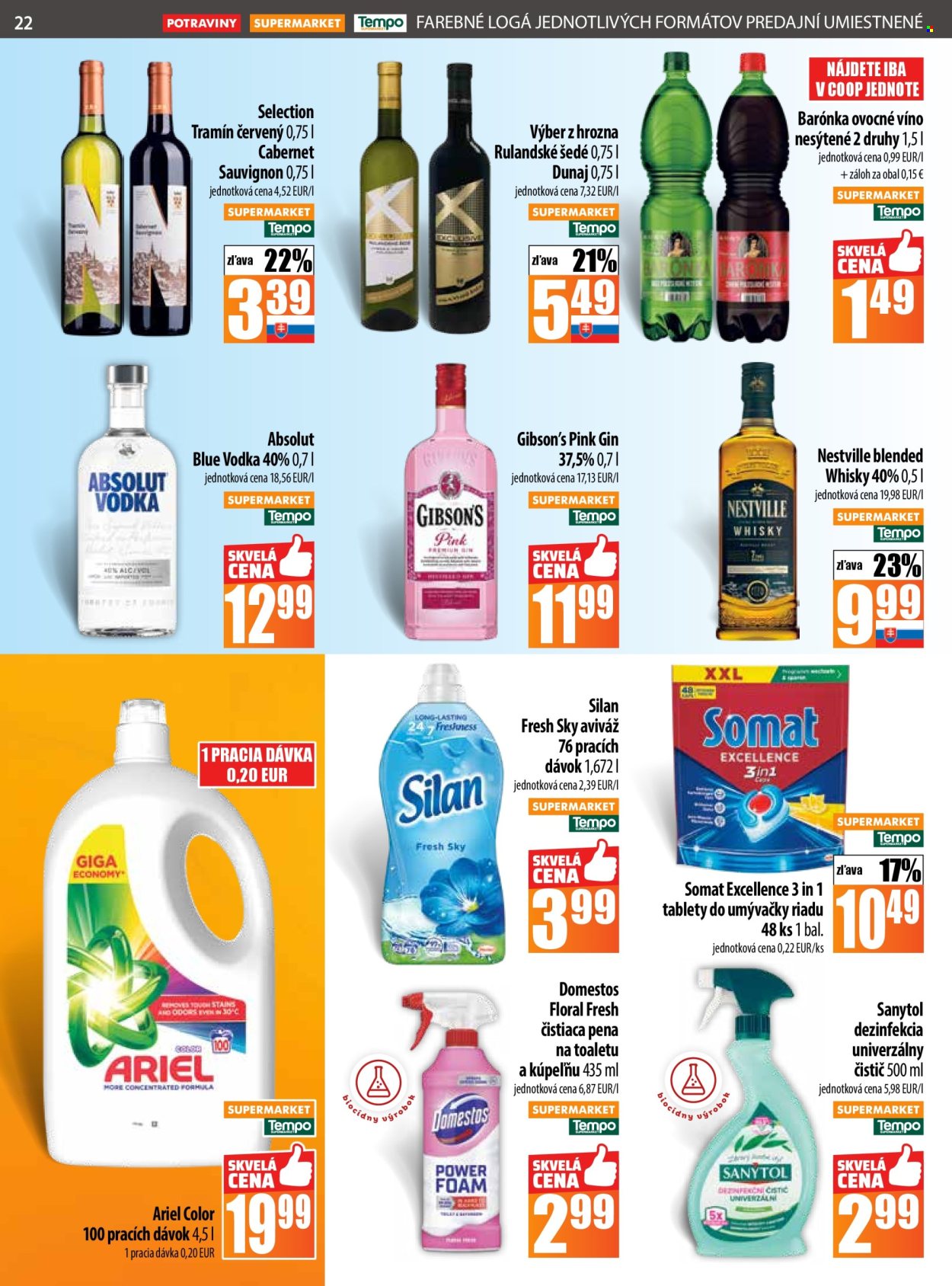 Leták COOP Jednota - 16.10.2025 - 22.10.2025. Strana 22
