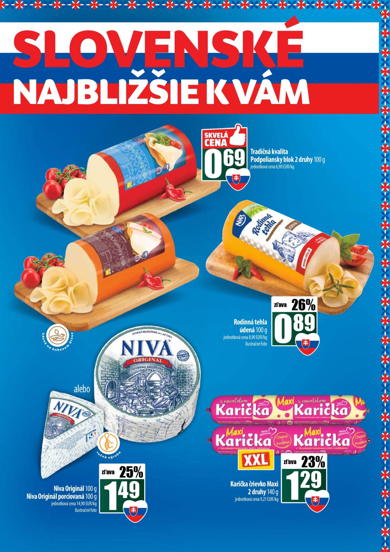 Leták COOP Jednota - 16.10.2025 - 22.10.2025. Strana 7