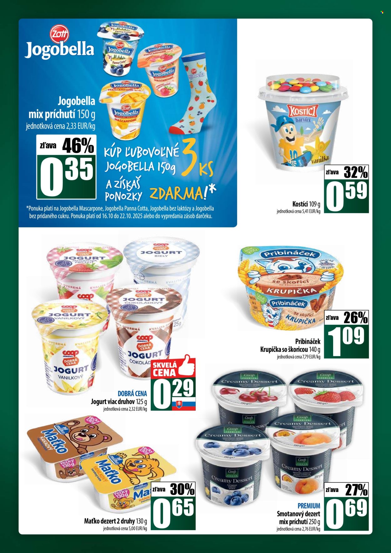 Leták COOP Jednota - 16.10.2025 - 22.10.2025. Strana 24