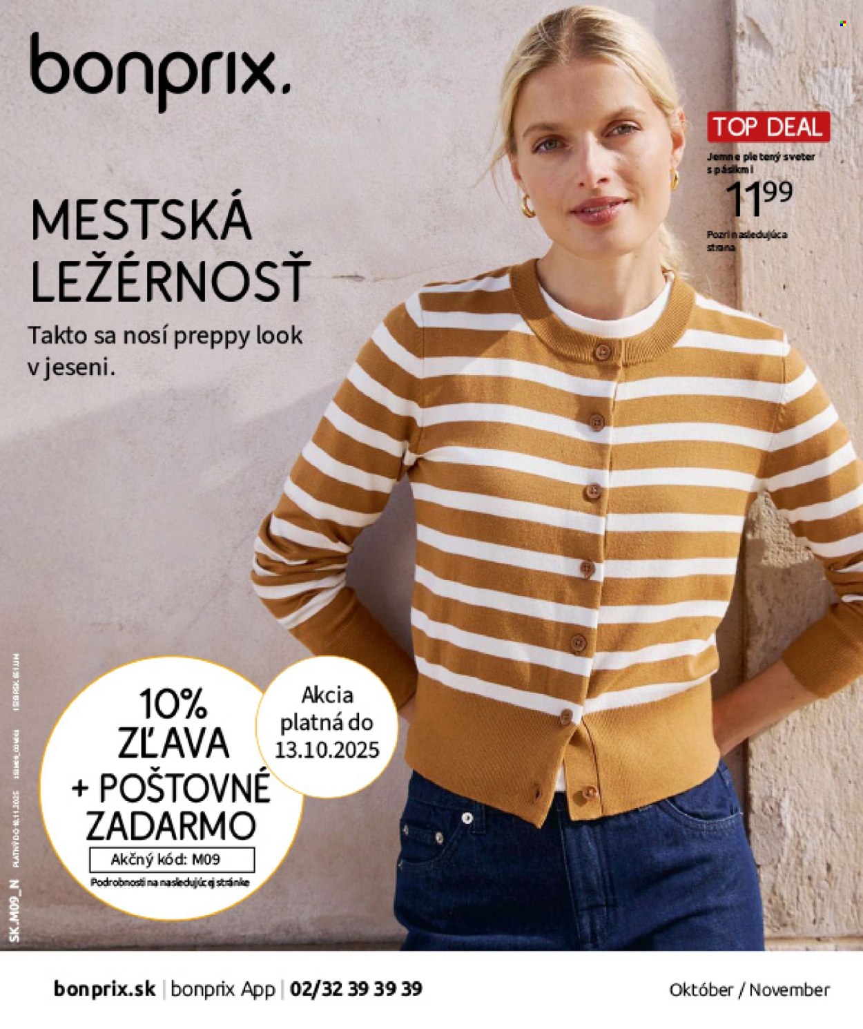 Leták Bonprix - 15.10.2025 - 18.11.2025. Strana 1