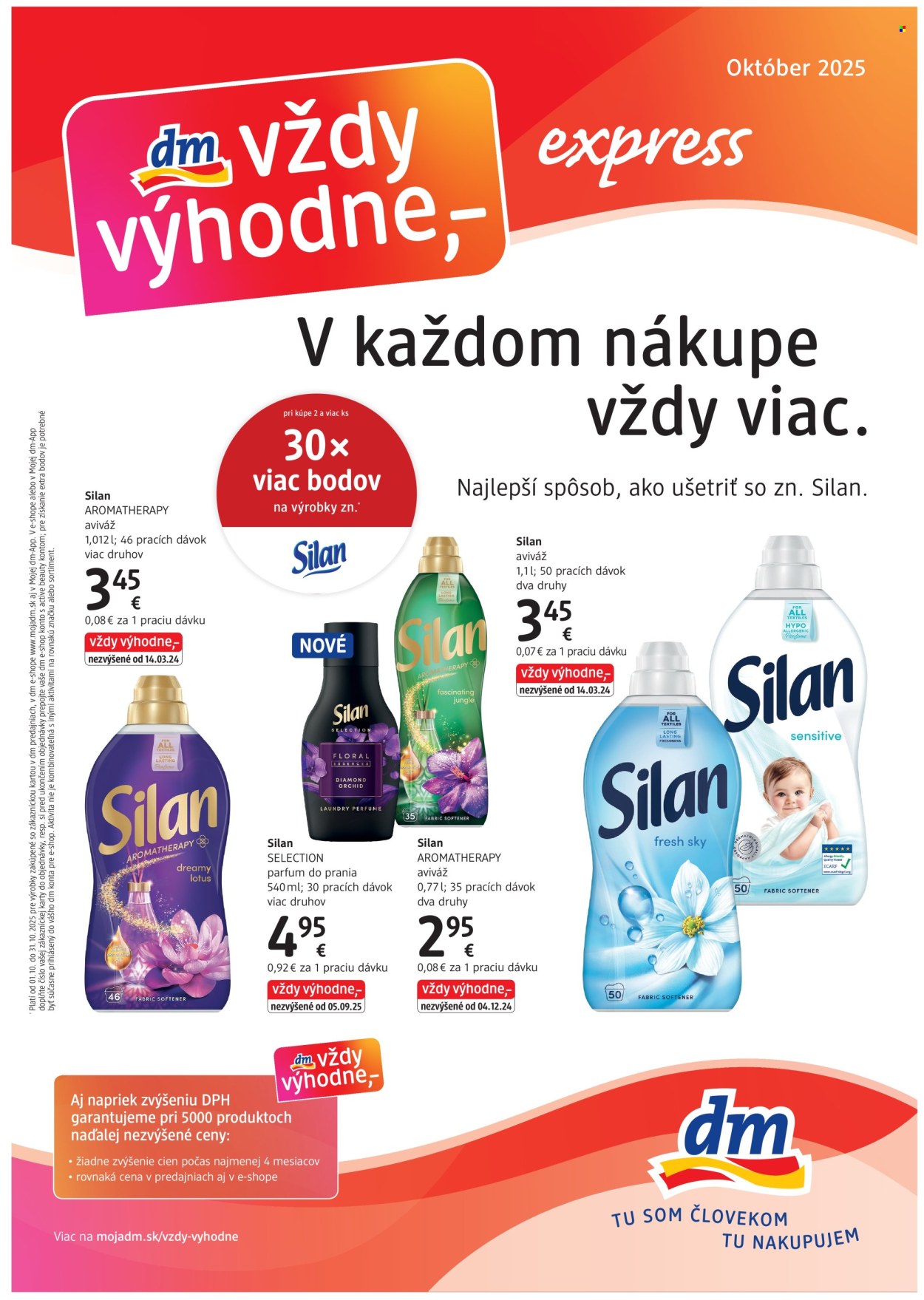 Leták dm drogerie - 1.10.2025 - 31.10.2025. Strana 1