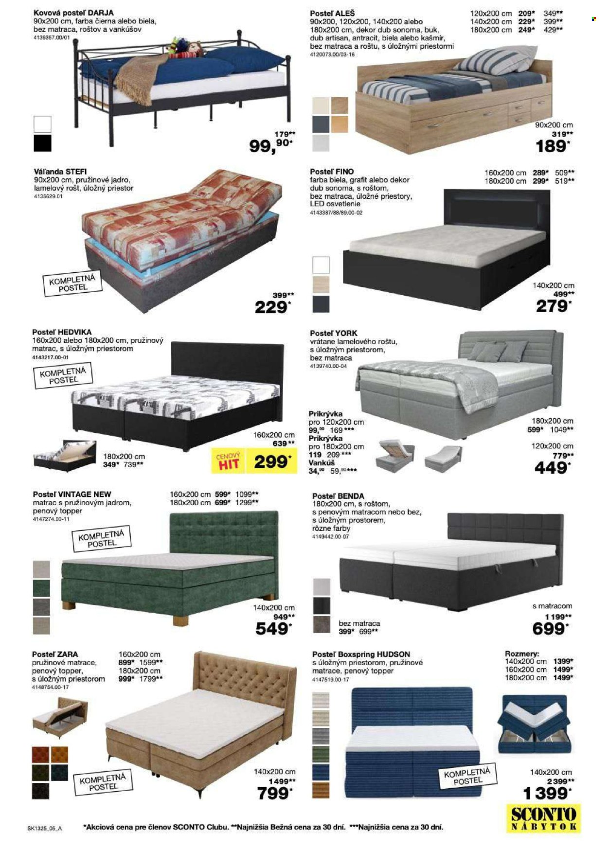 Leták Sconto nábytok - 15.10.2025 - 4.11.2025. Strana 5