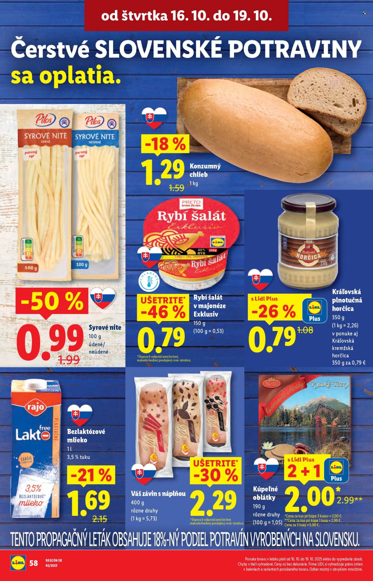 Leták Lidl - 16.10.2025 - 19.10.2025. Strana 20