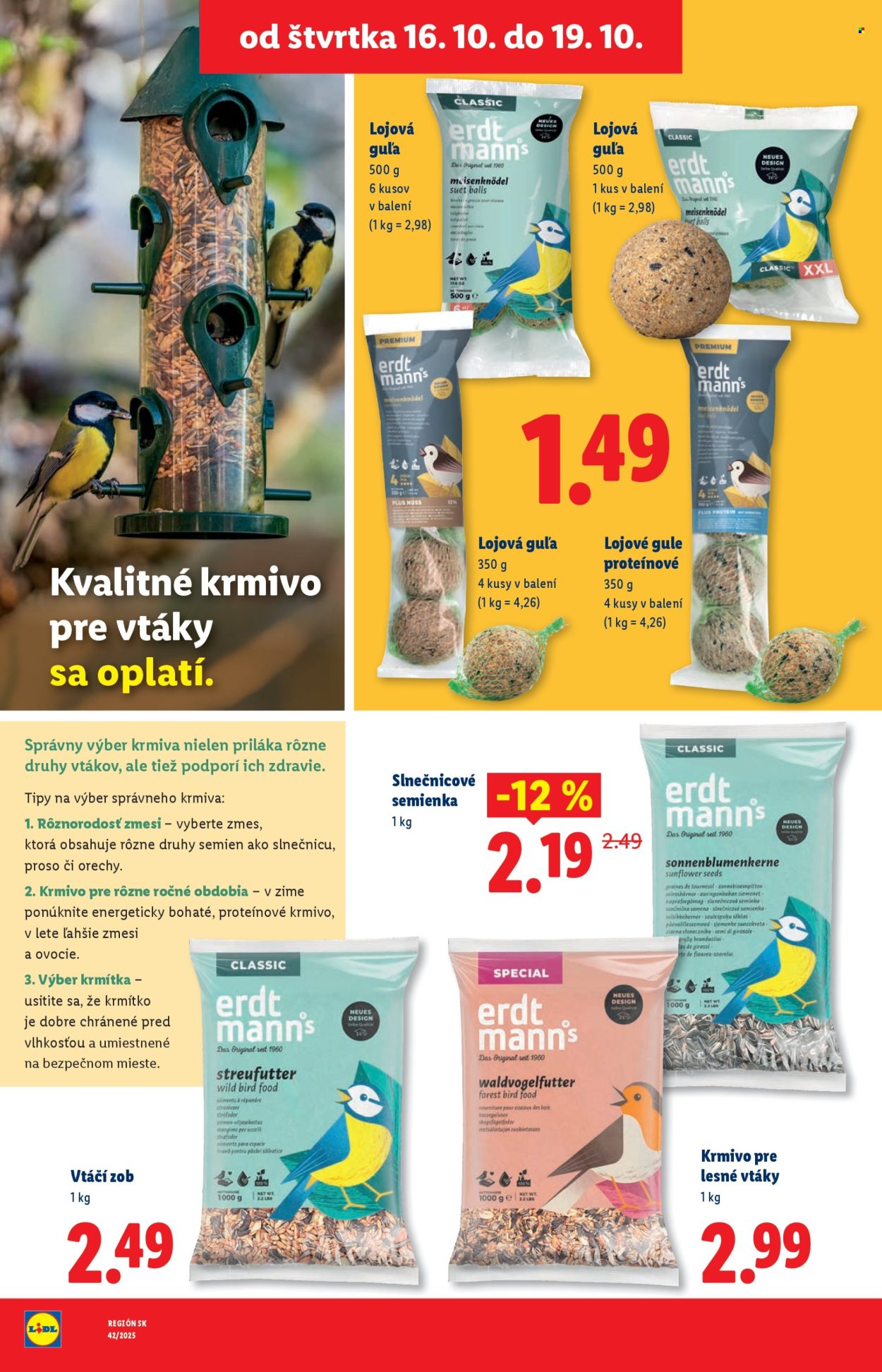 Leták Lidl - 16.10.2025 - 19.10.2025. Strana 33