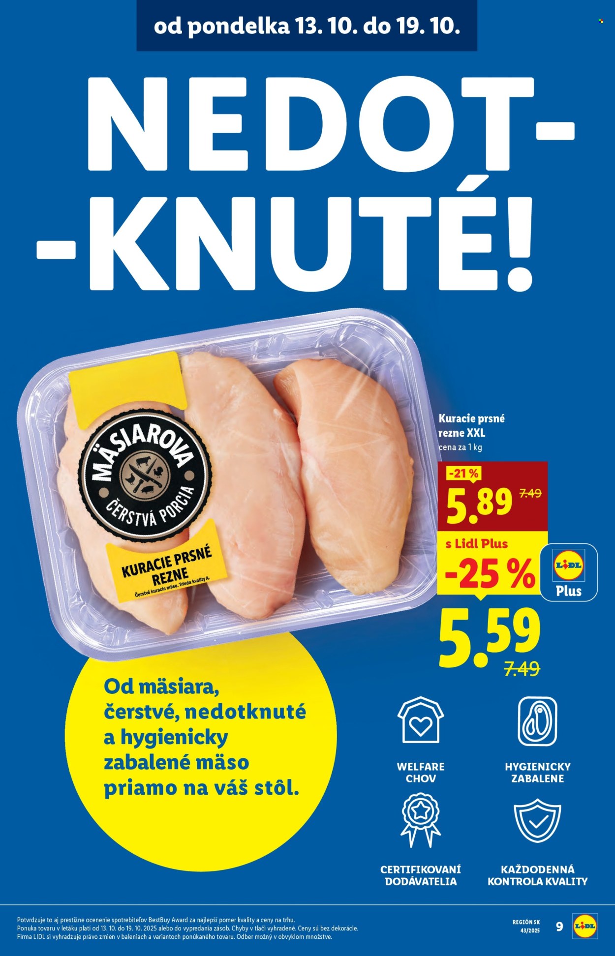 Leták Lidl - 16.10.2025 - 19.10.2025. Strana 47