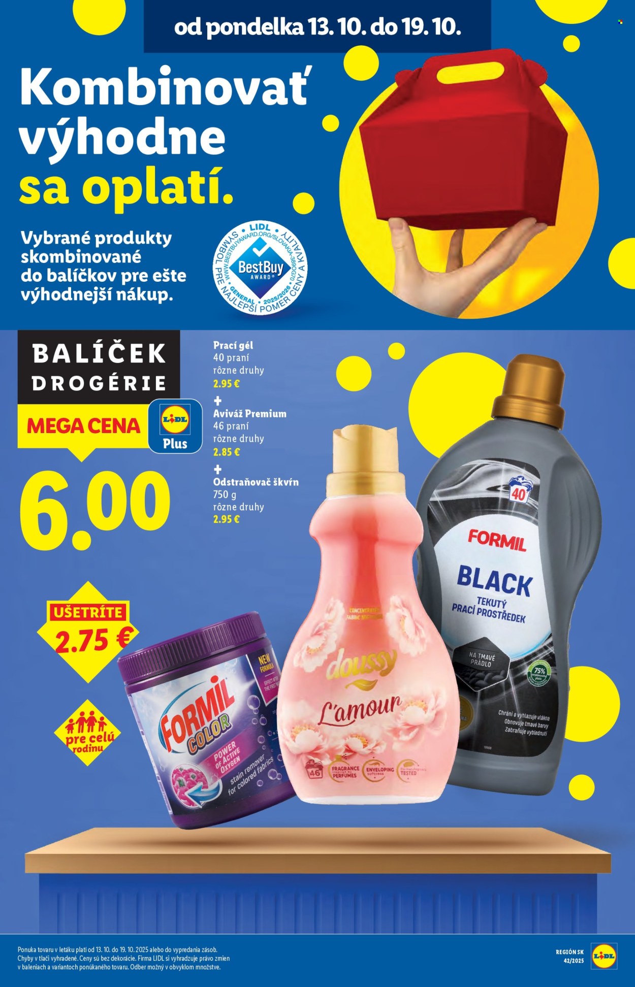 Leták Lidl - 16.10.2025 - 19.10.2025. Strana 59