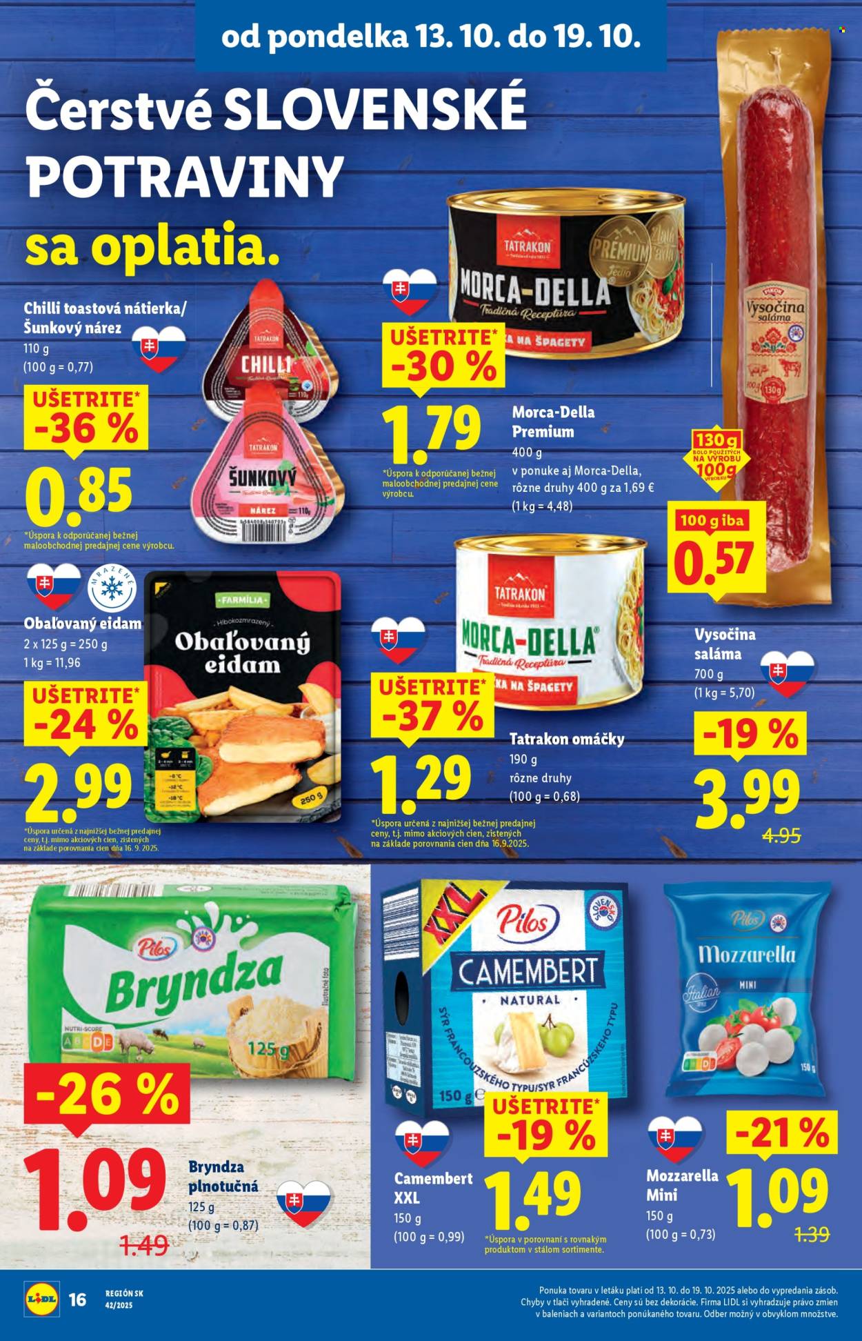 Leták Lidl - 16.10.2025 - 19.10.2025. Strana 60