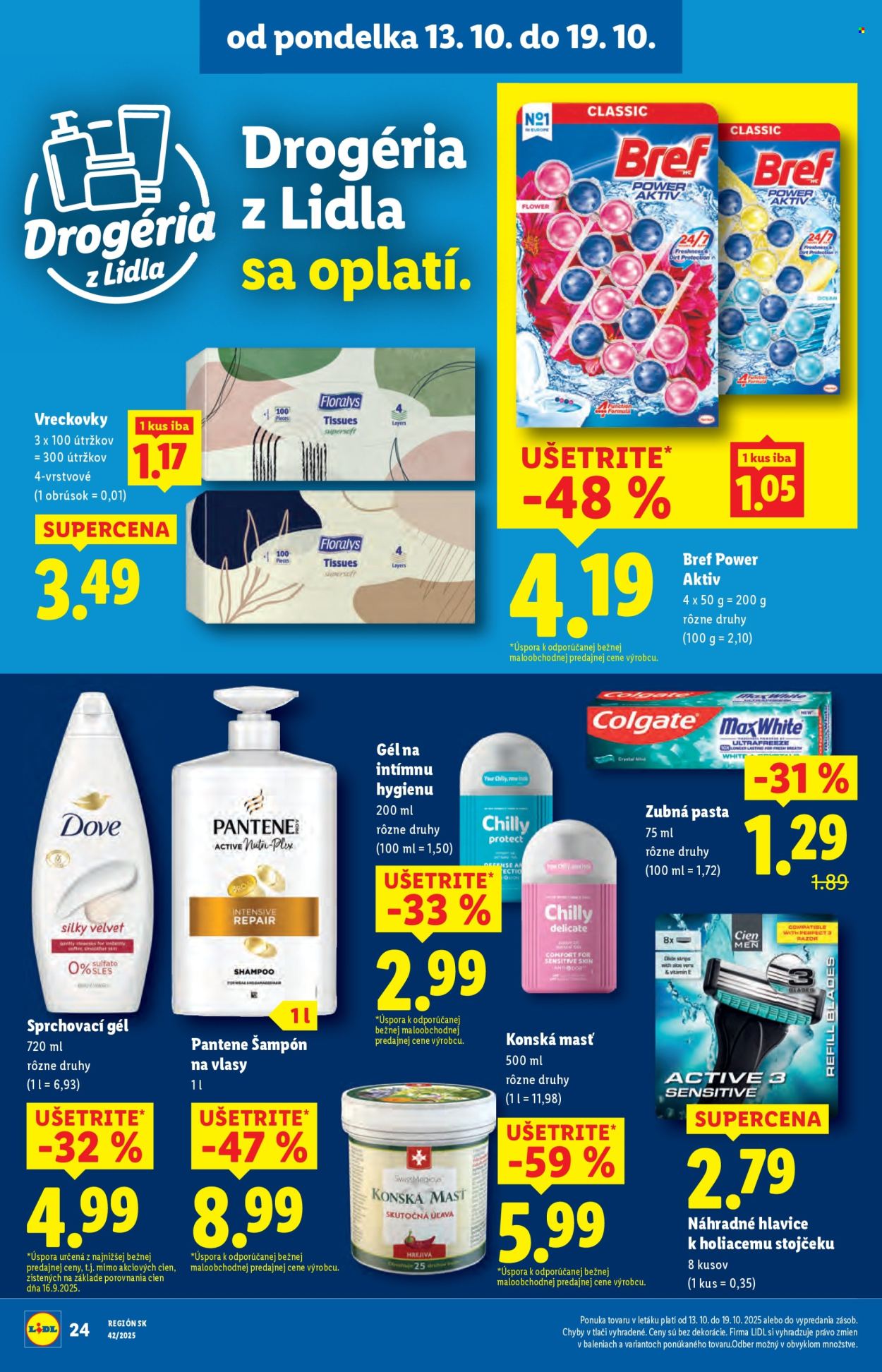Leták Lidl - 16.10.2025 - 19.10.2025. Strana 68