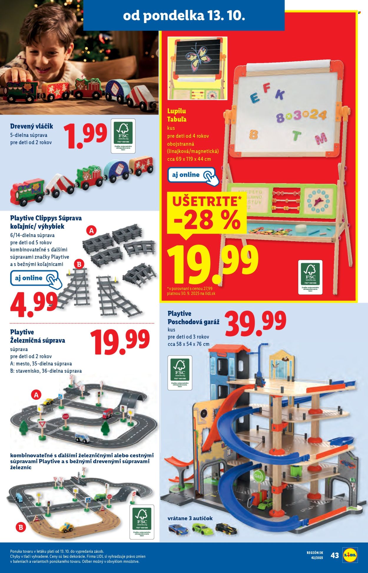 Leták Lidl - 16.10.2025 - 19.10.2025. Strana 99