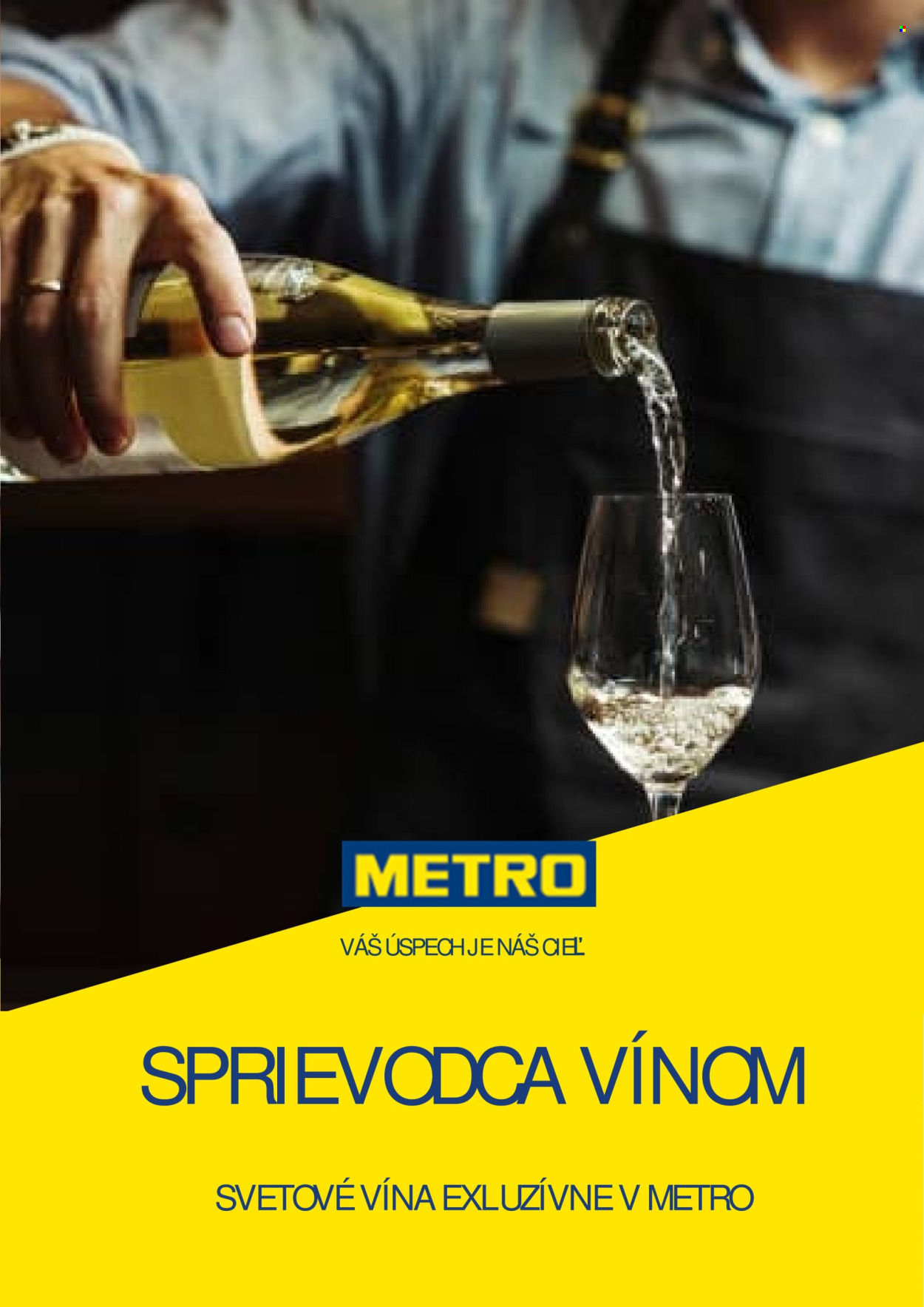 Leták Metro. Strana 1
