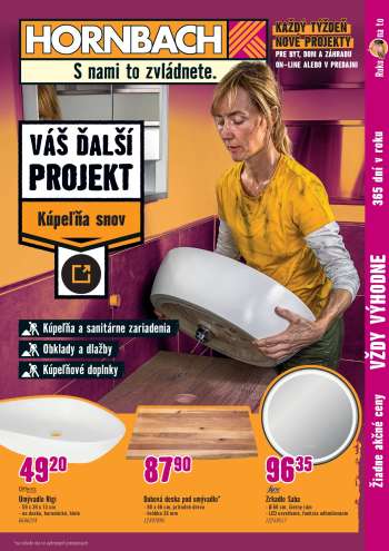 Leták Hornbach - 15.10.2025 - 29.10.2025.