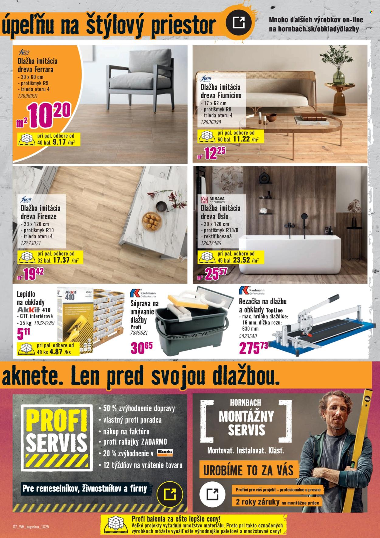 Leták Hornbach - 15.10.2025 - 29.10.2025. Strana 7