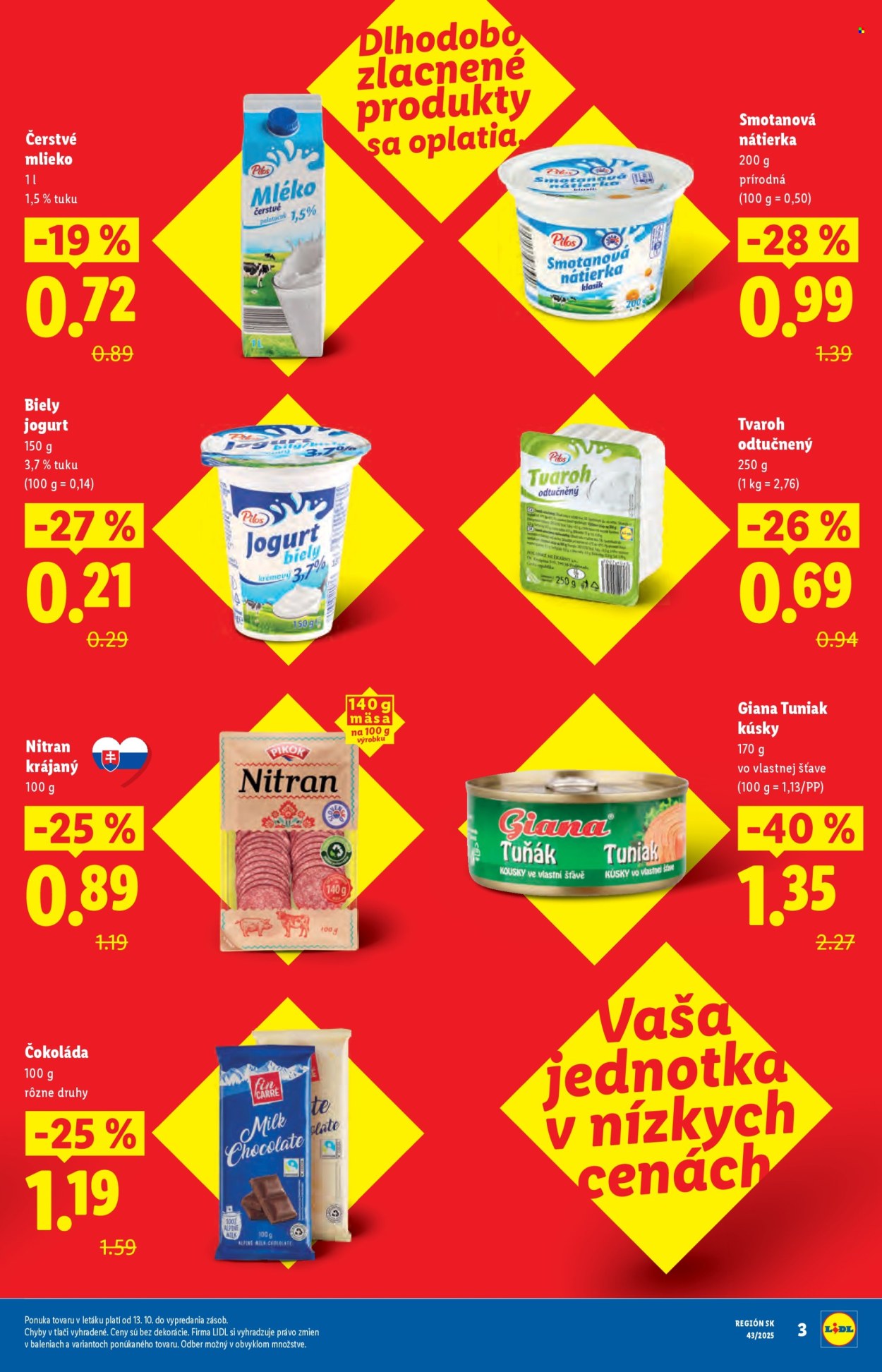 Leták Lidl - 20.10.2025 - 26.10.2025. Strana 3