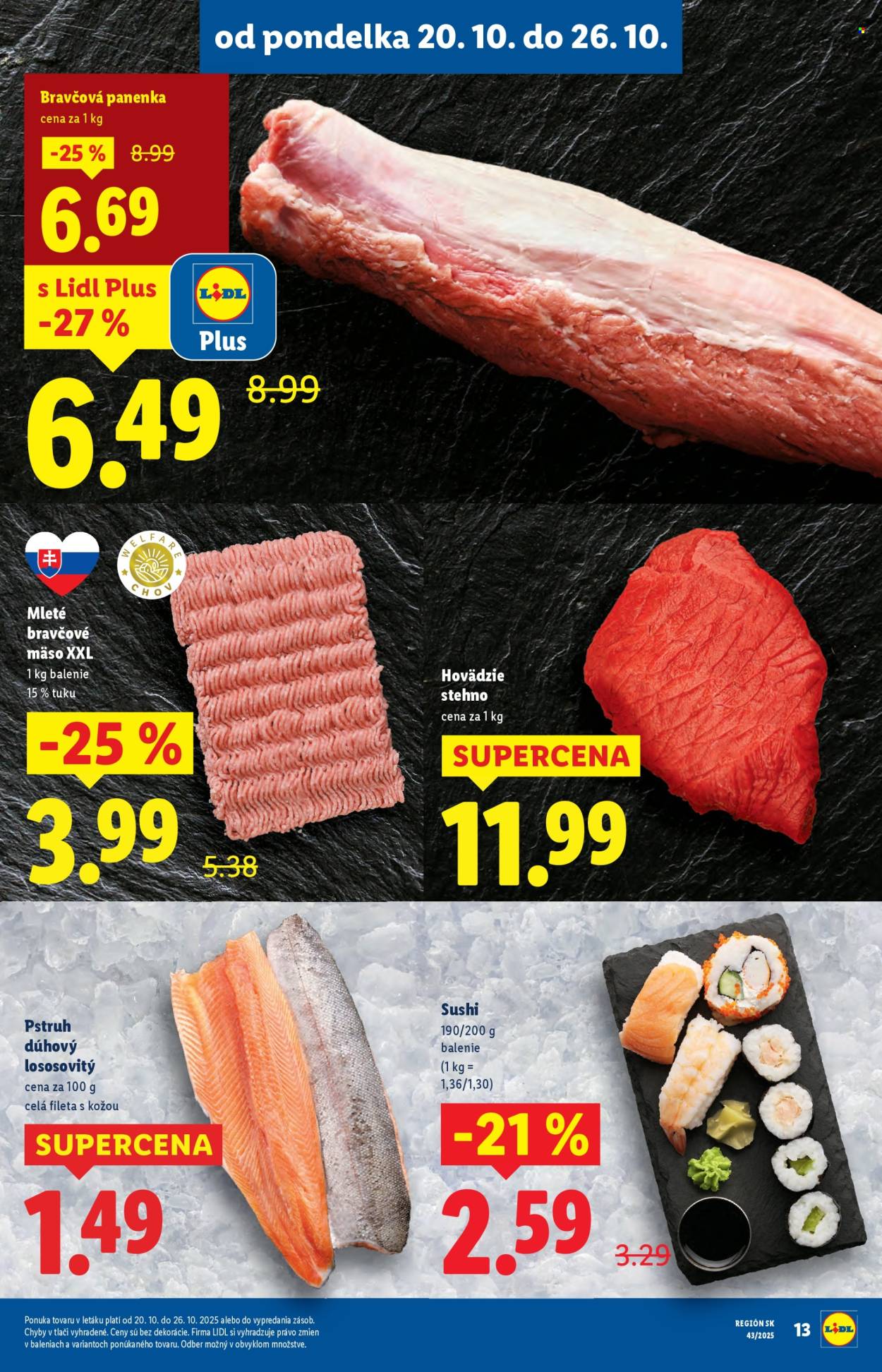 Leták Lidl - 20.10.2025 - 26.10.2025. Strana 15