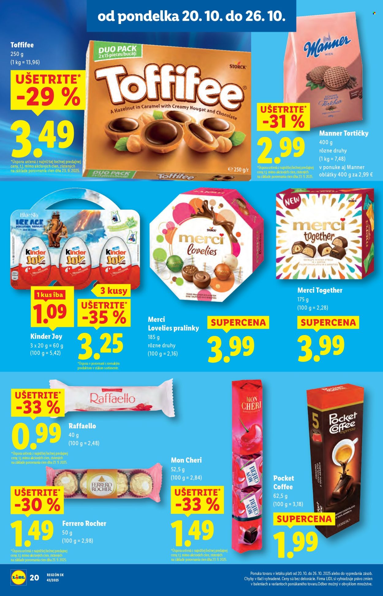 Leták Lidl - 20.10.2025 - 26.10.2025. Strana 28