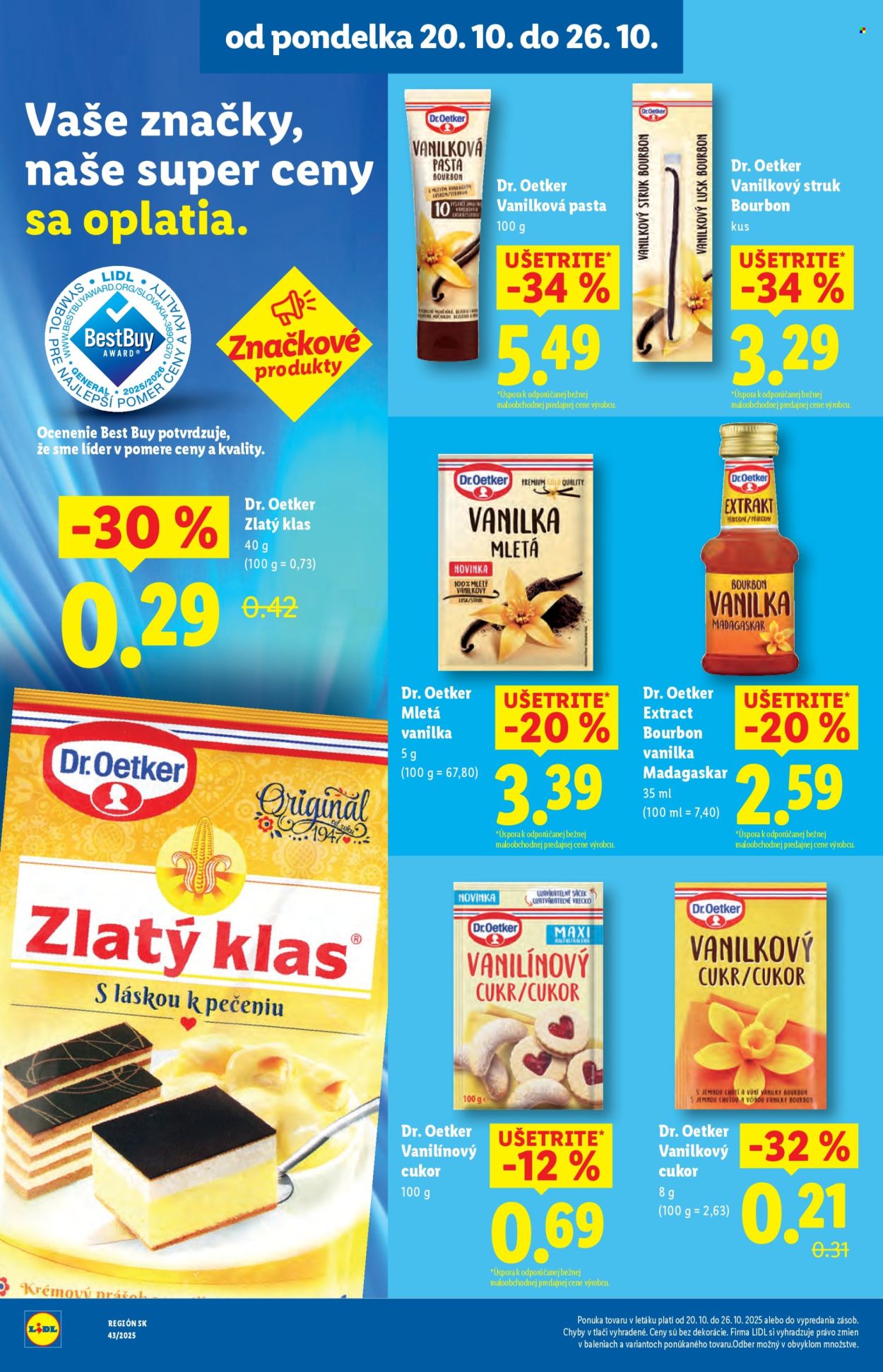 Leták Lidl - 20.10.2025 - 26.10.2025. Strana 30