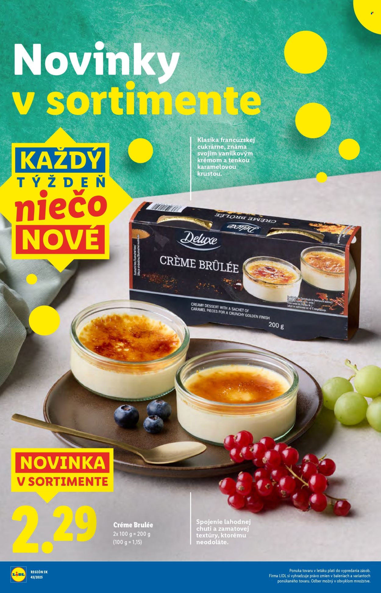 Leták Lidl - 20.10.2025 - 26.10.2025. Strana 34