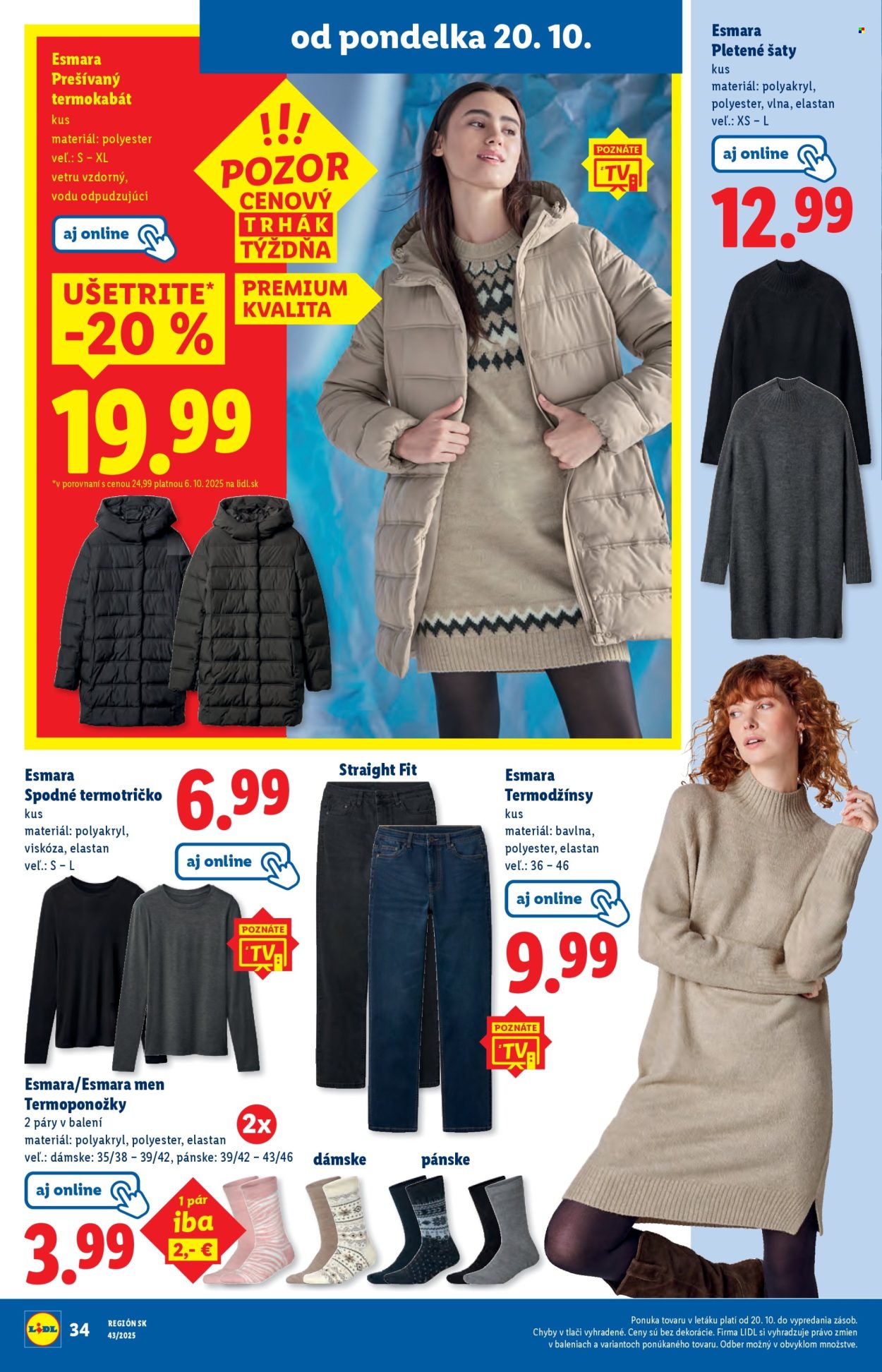 Leták Lidl - 20.10.2025 - 26.10.2025. Strana 50