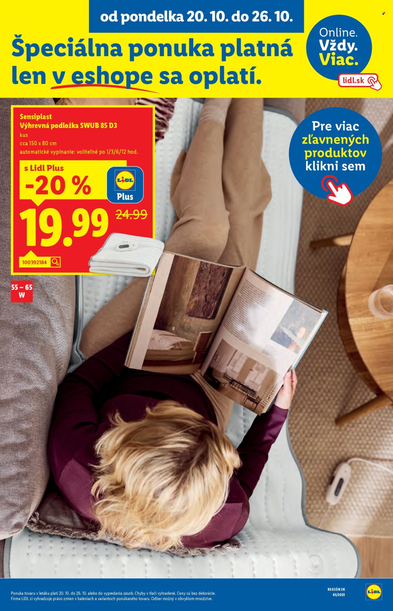 Leták Lidl - 20.10.2025 - 26.10.2025. Strana 66