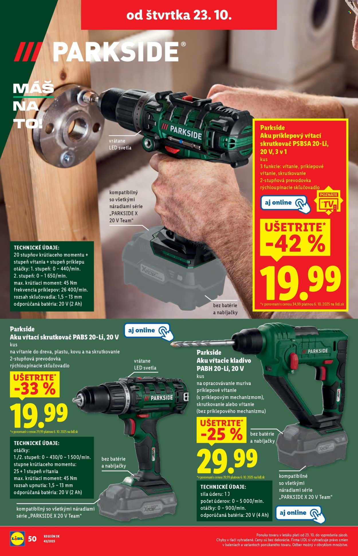Leták Lidl - 20.10.2025 - 26.10.2025. Strana 88