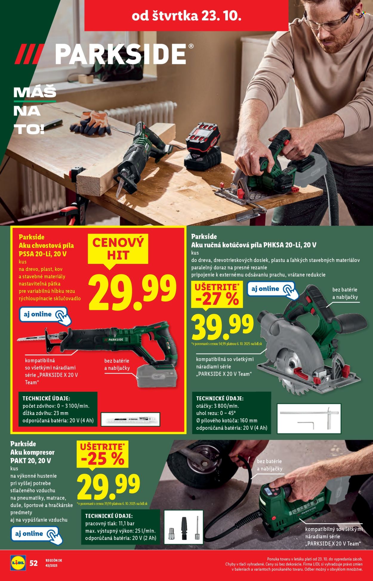Leták Lidl - 20.10.2025 - 26.10.2025. Strana 90