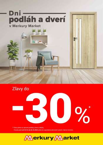 Leták Merkury Market - 18.10.2025 - 26.10.2025.