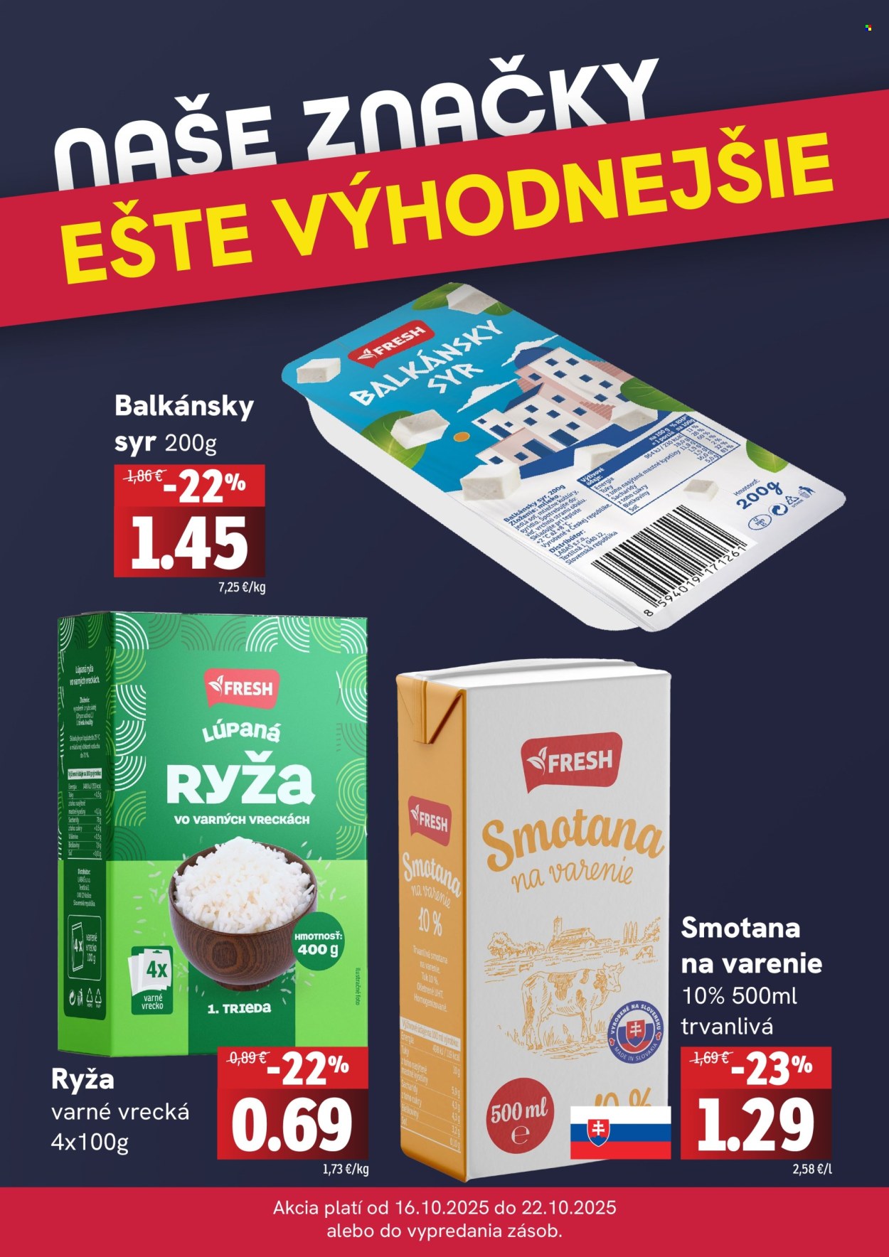 Leták FRESH - 16.10.2025 - 22.10.2025. Strana 4