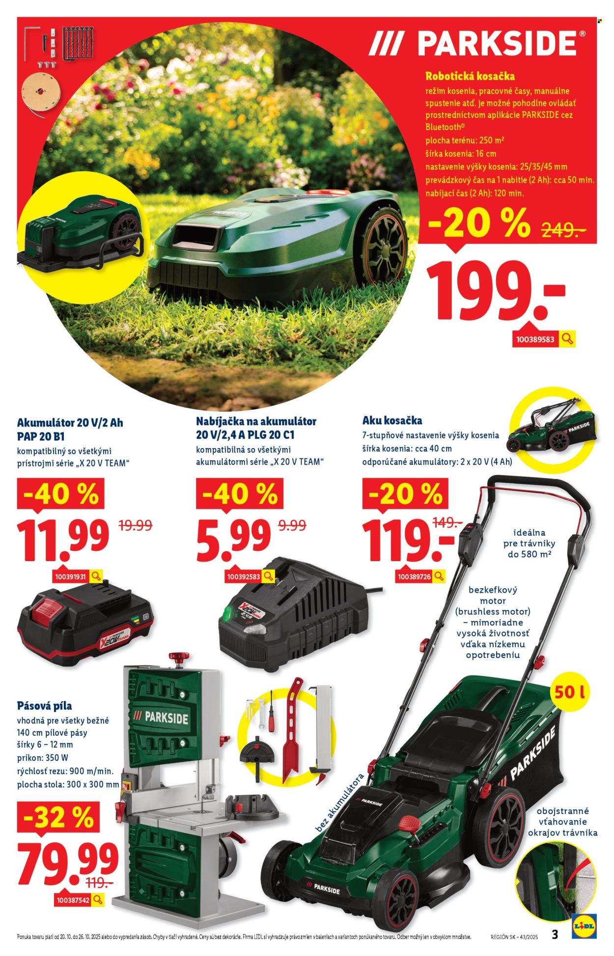 Leták Lidl - 20.10.2025 - 26.10.2025. Strana 3