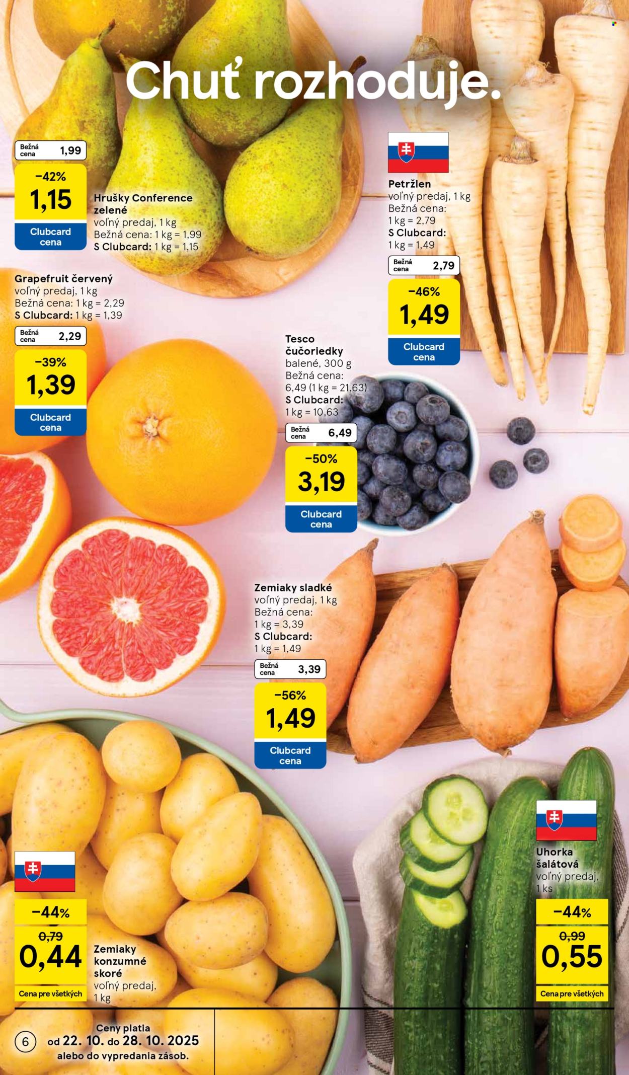 Leták TESCO - 22.10.2025 - 28.10.2025. Strana 6