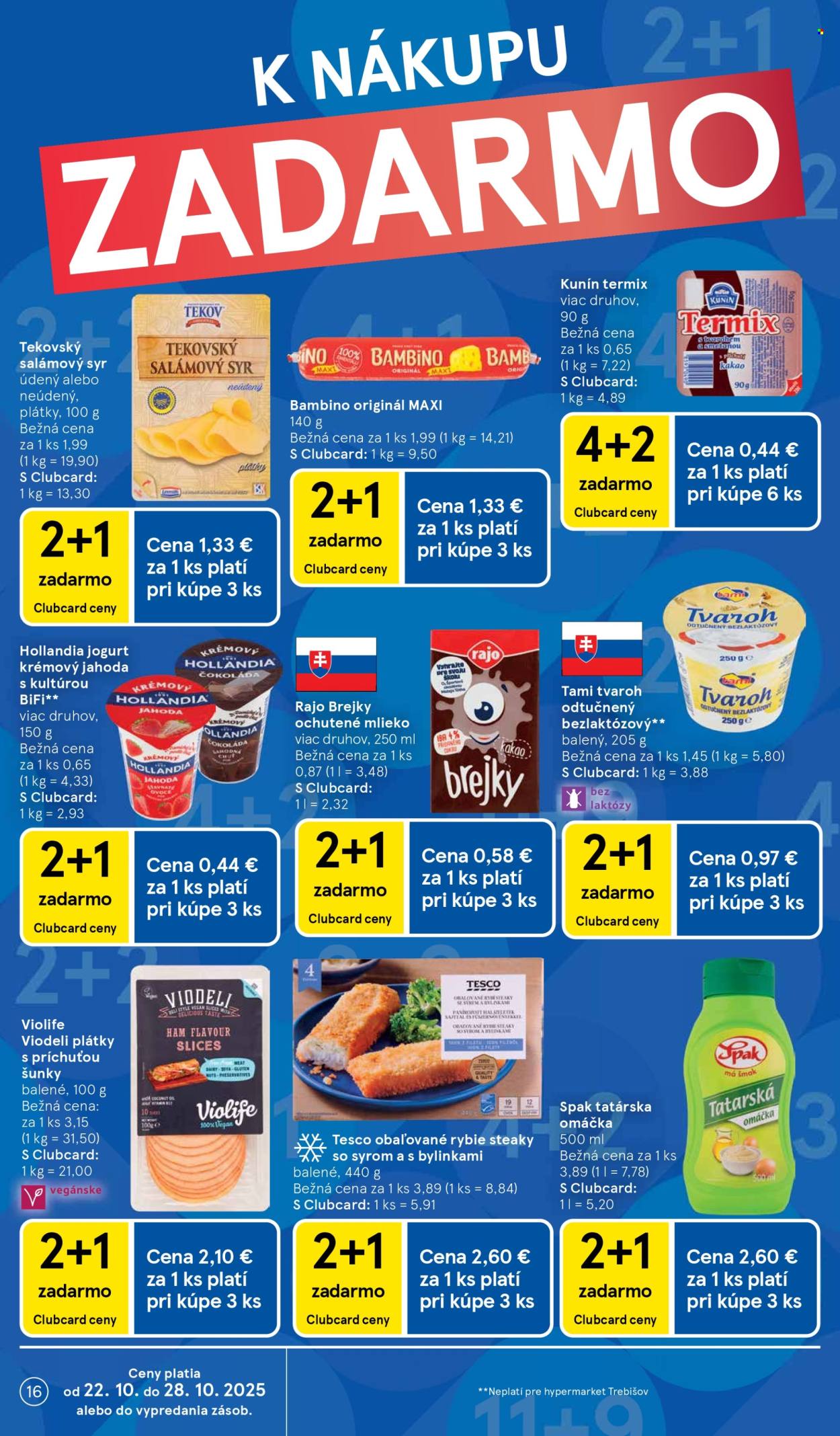Leták TESCO - 22.10.2025 - 28.10.2025. Strana 16
