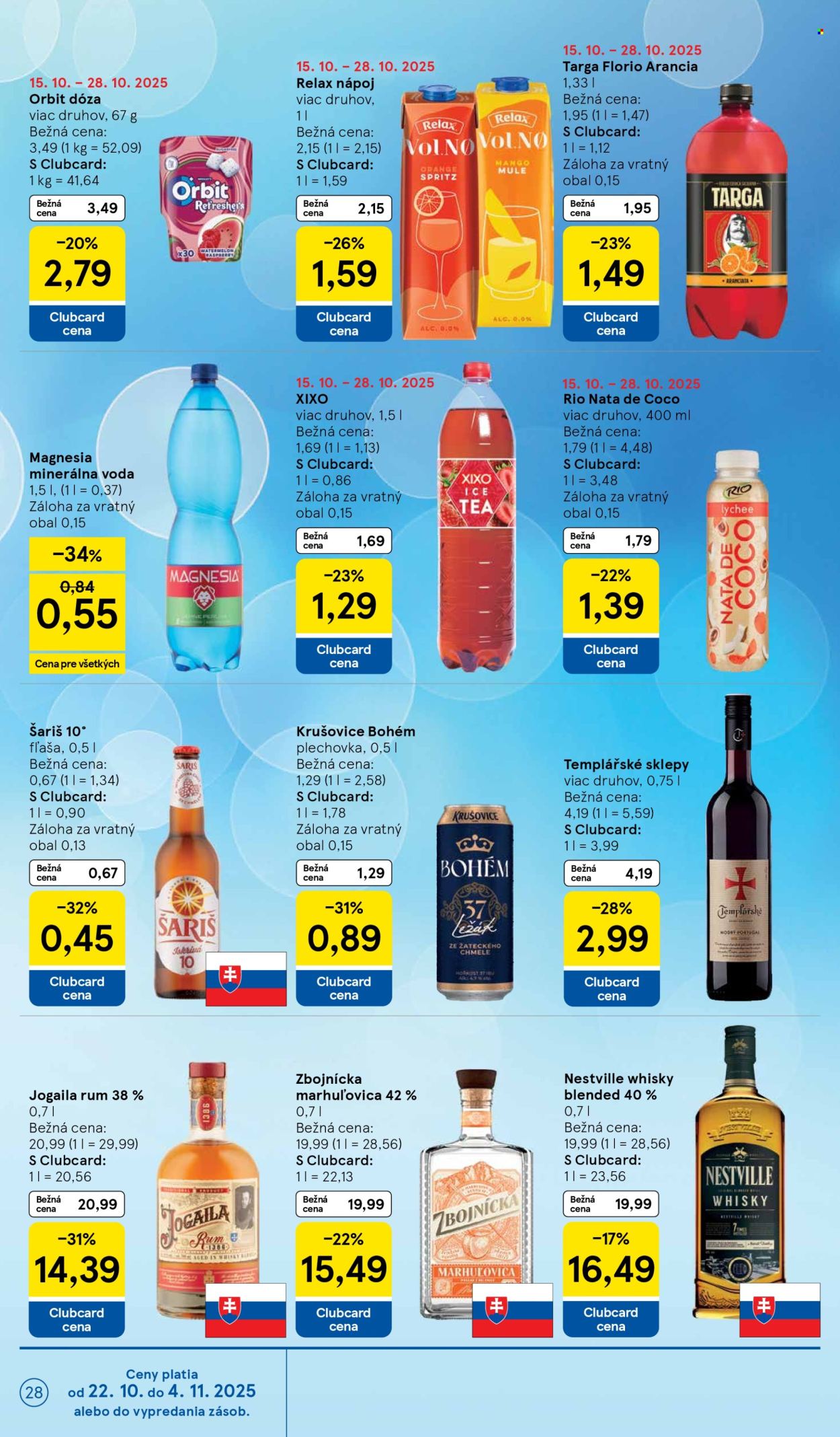 Leták TESCO - 22.10.2025 - 28.10.2025. Strana 28