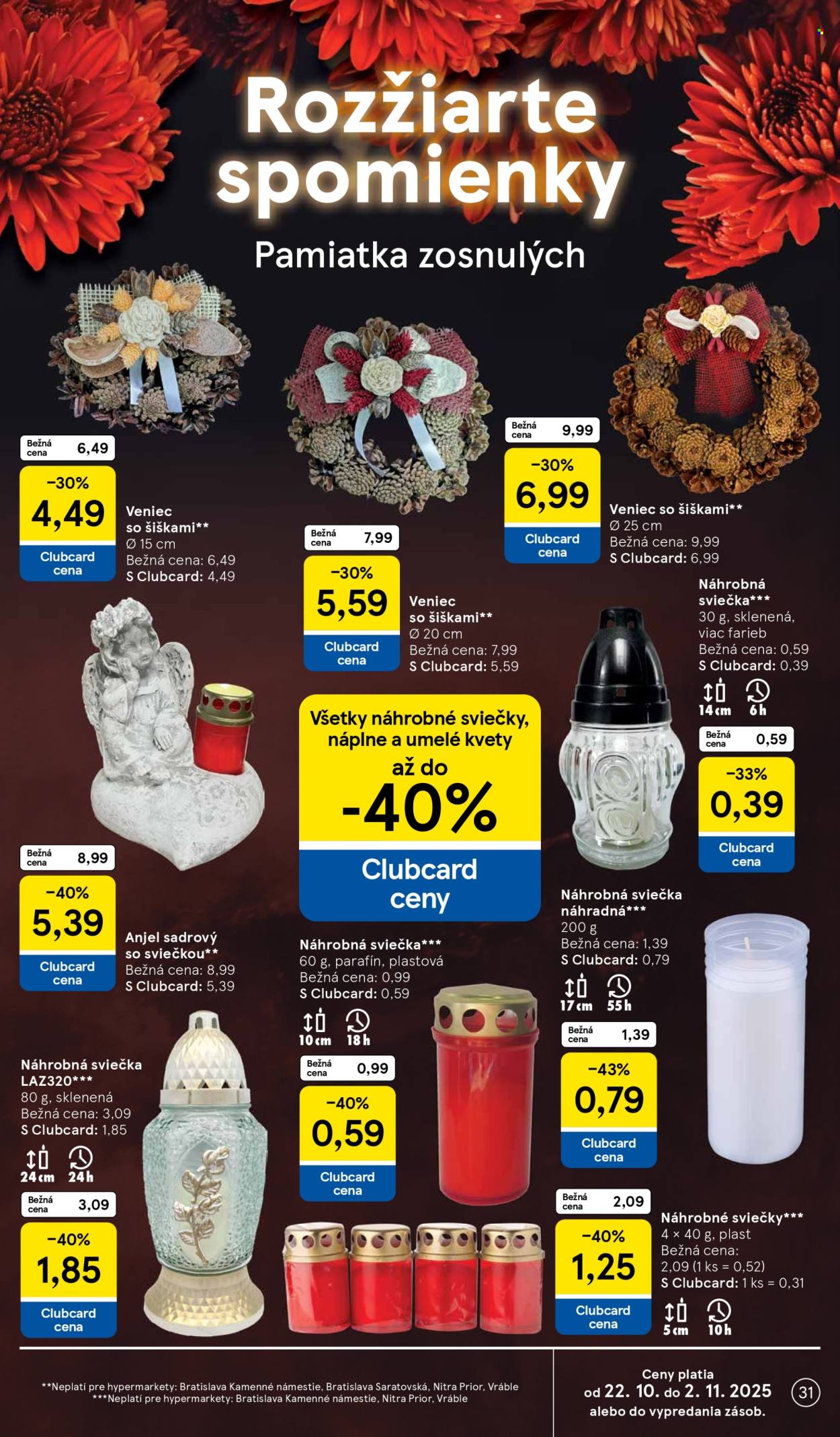 Leták TESCO - 22.10.2025 - 28.10.2025. Strana 31